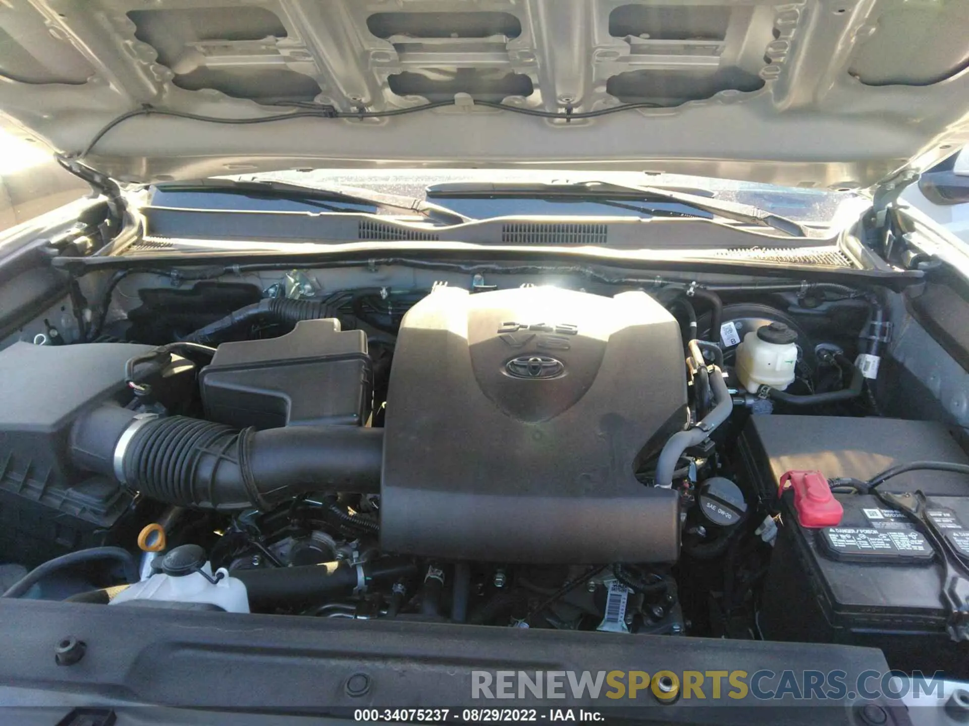 10 Фотография поврежденного автомобиля 3TYSZ5AN1MT020514 TOYOTA TACOMA 4WD 2021