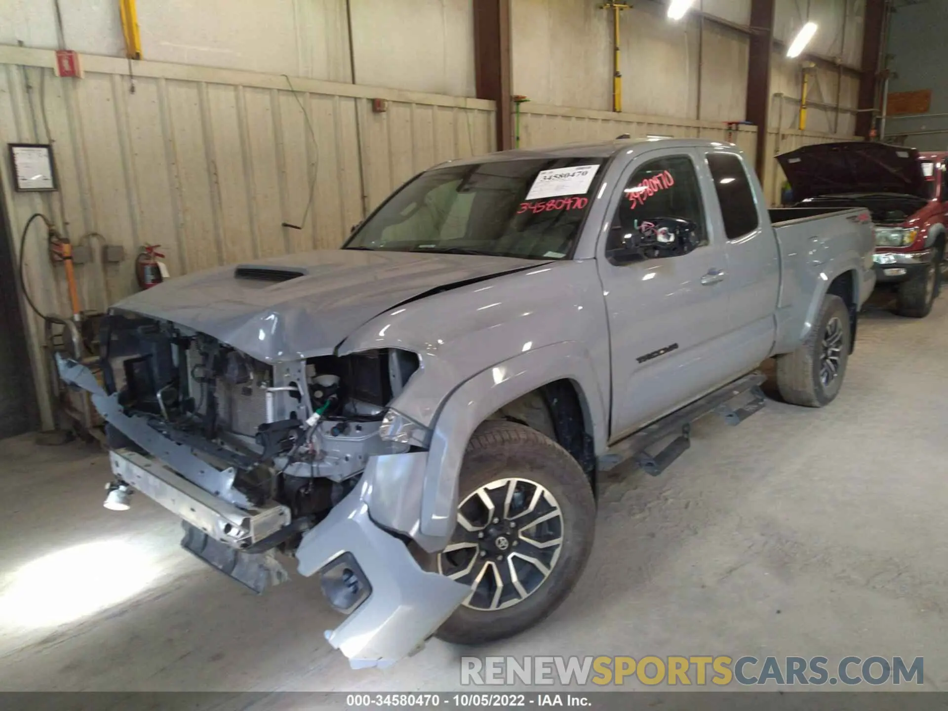 2 Фотография поврежденного автомобиля 3TYSZ5AN9MT025413 TOYOTA TACOMA 4WD 2021