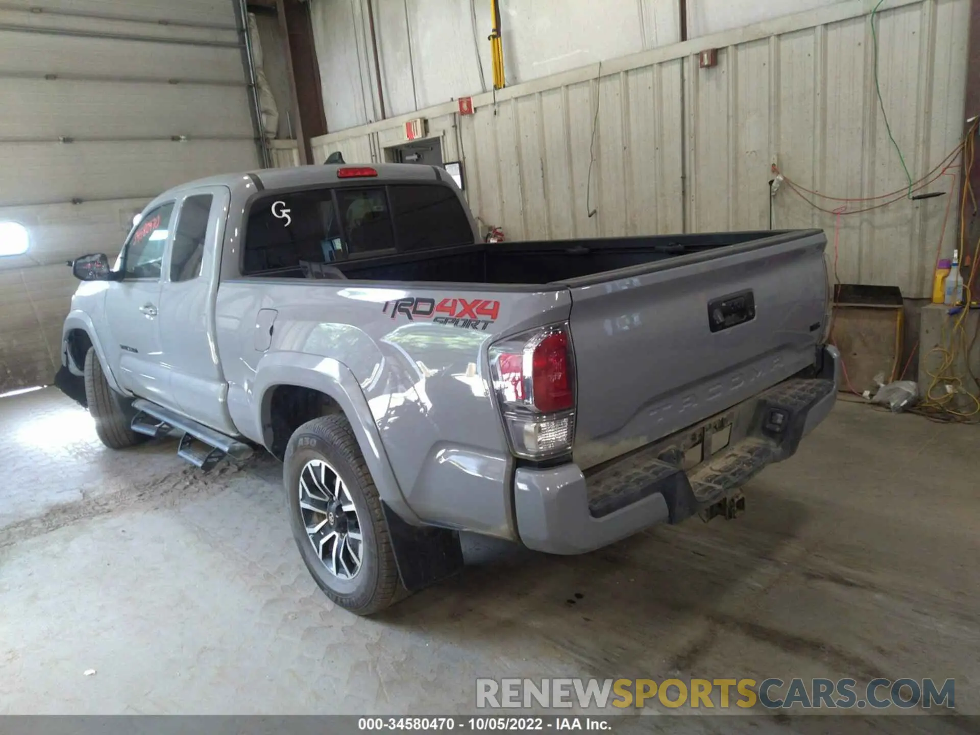 3 Фотография поврежденного автомобиля 3TYSZ5AN9MT025413 TOYOTA TACOMA 4WD 2021
