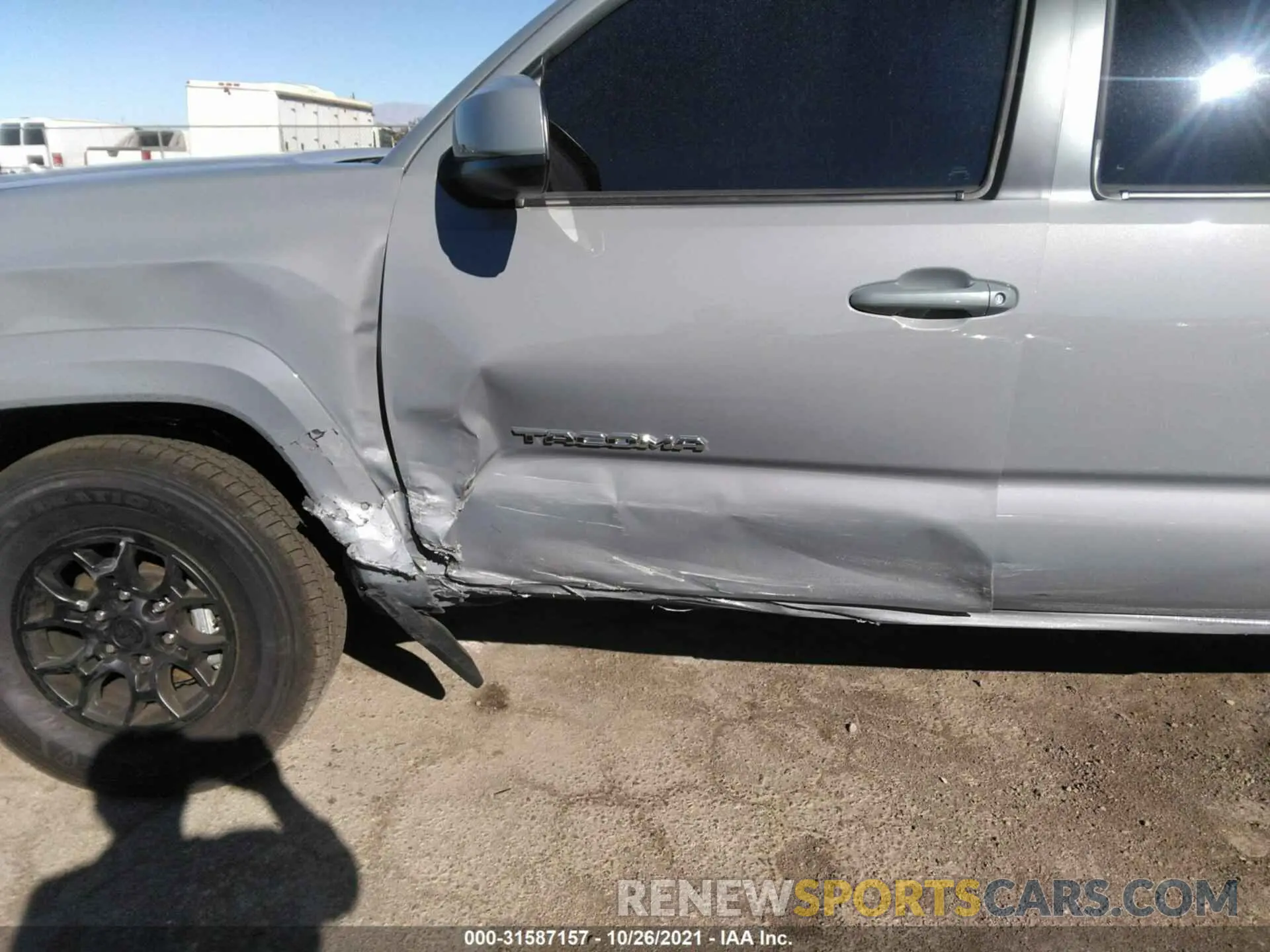 6 Photograph of a damaged car 5TFDZ5BN1MX066681 TOYOTA TACOMA 4WD 2021