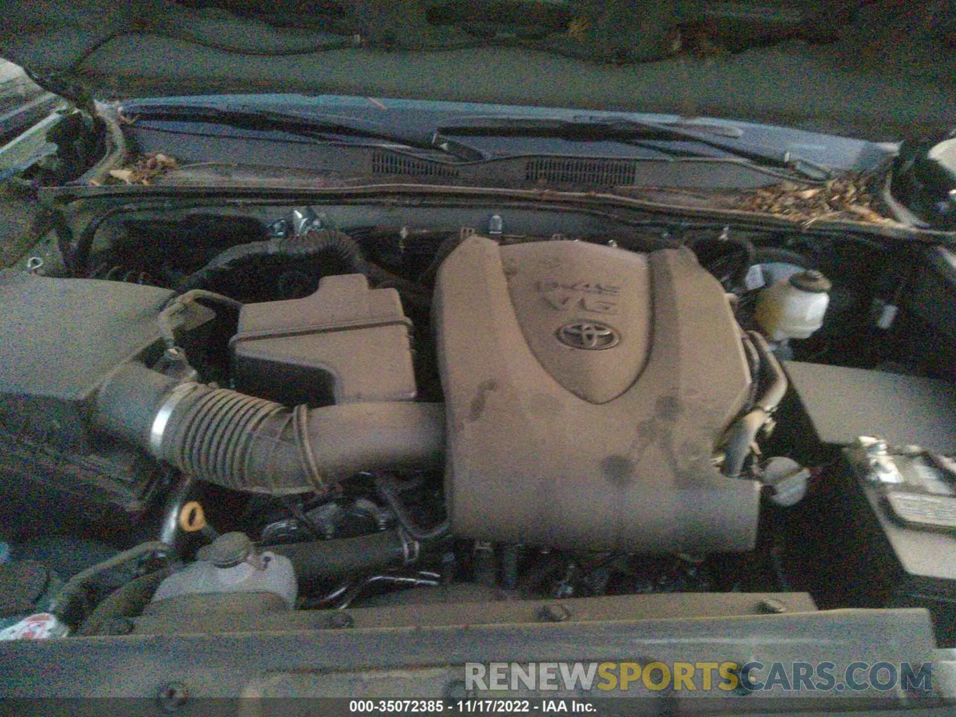 10 Photograph of a damaged car 3TMCZ5AN7NM490046 TOYOTA TACOMA 4WD 2022