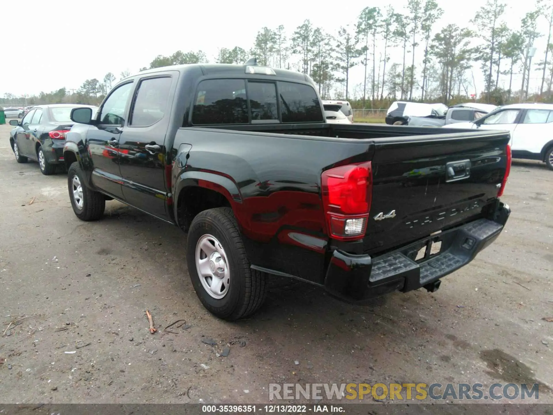 3 Photograph of a damaged car 3TYCZ5AN0NT080533 TOYOTA TACOMA 4WD 2022