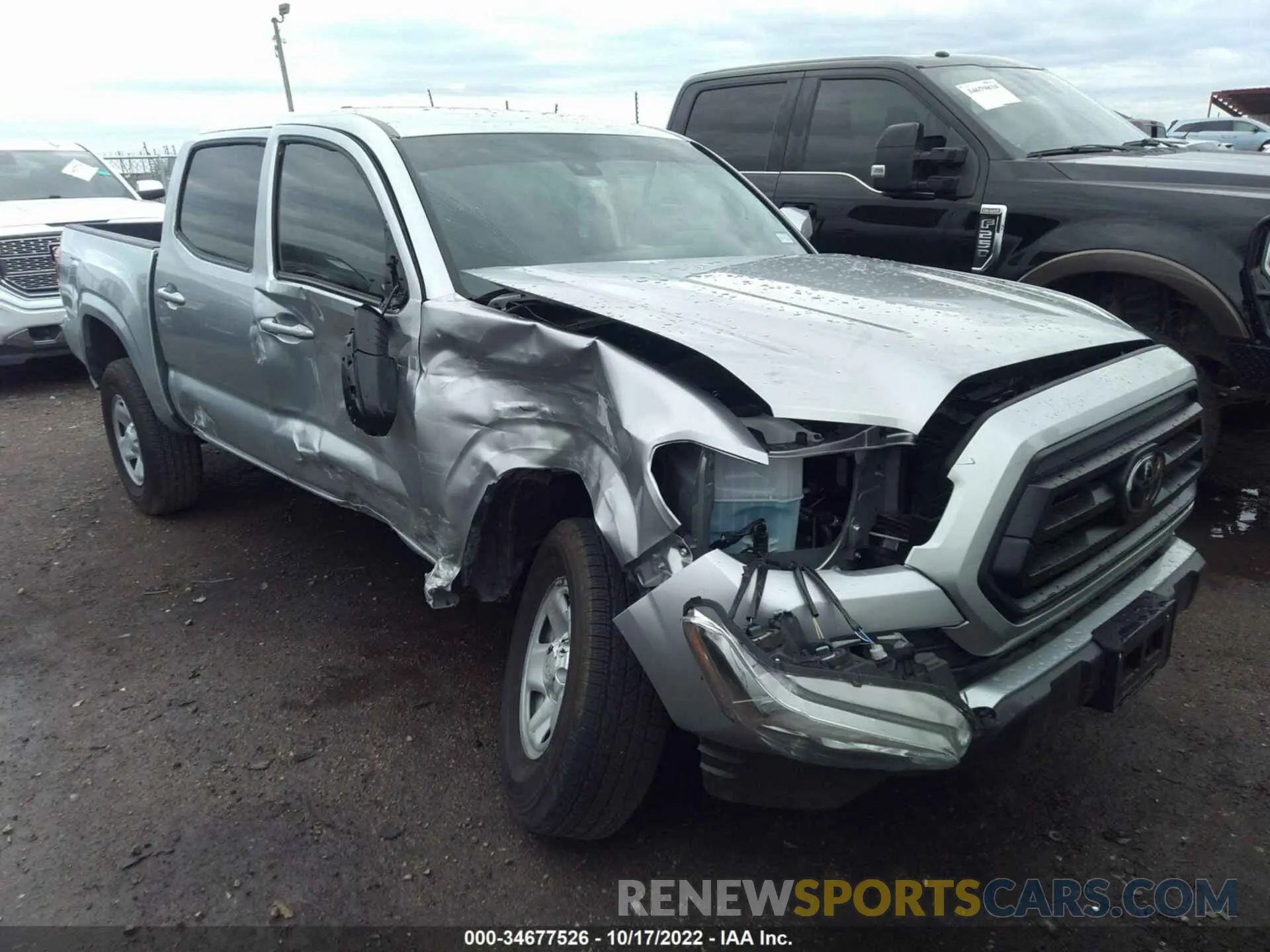 1 Фотография поврежденного автомобиля 3TYCZ5AN0NT085411 TOYOTA TACOMA 4WD 2022