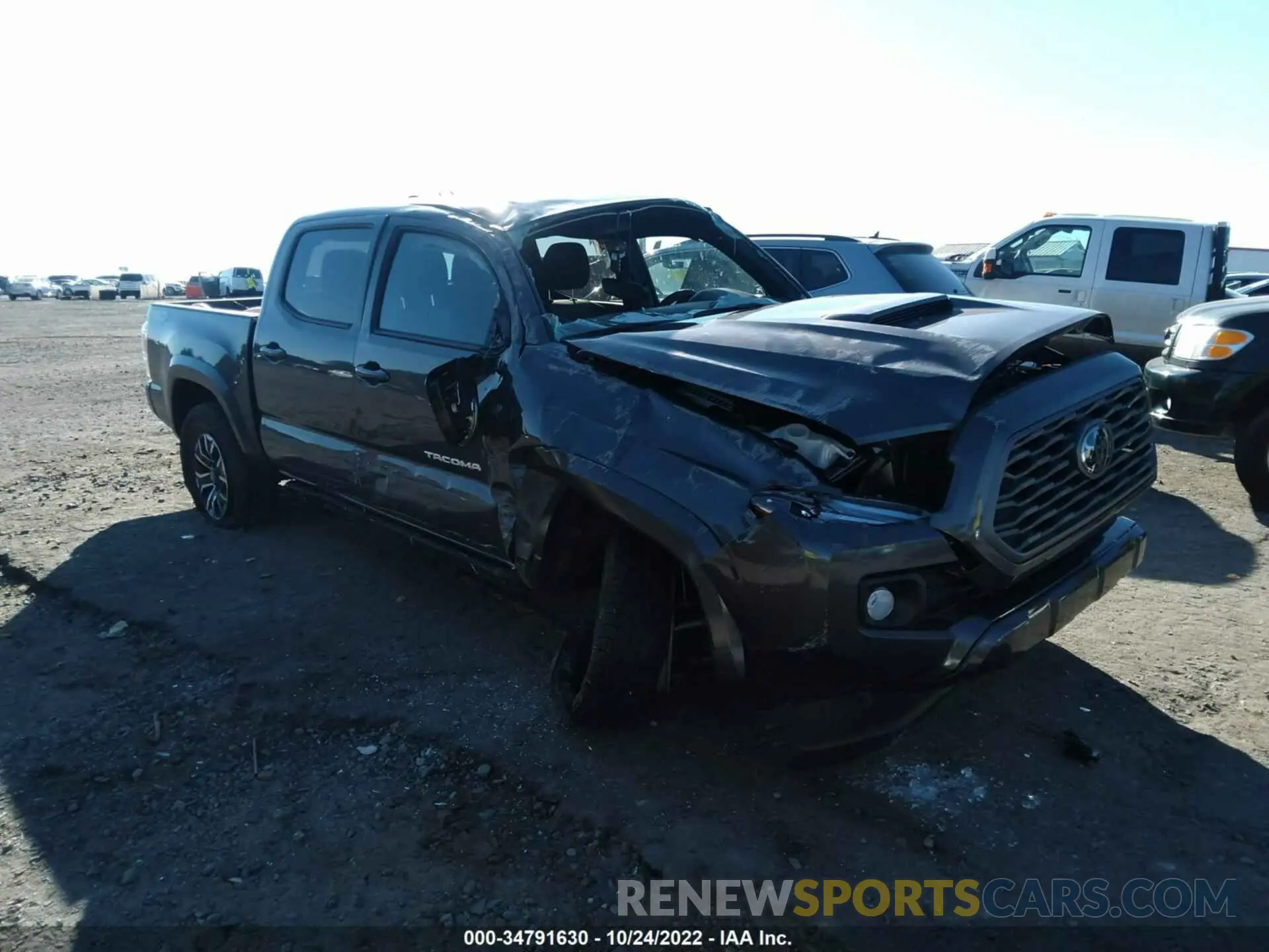 1 Фотография поврежденного автомобиля 3TYCZ5AN4NT079904 TOYOTA TACOMA 4WD 2022