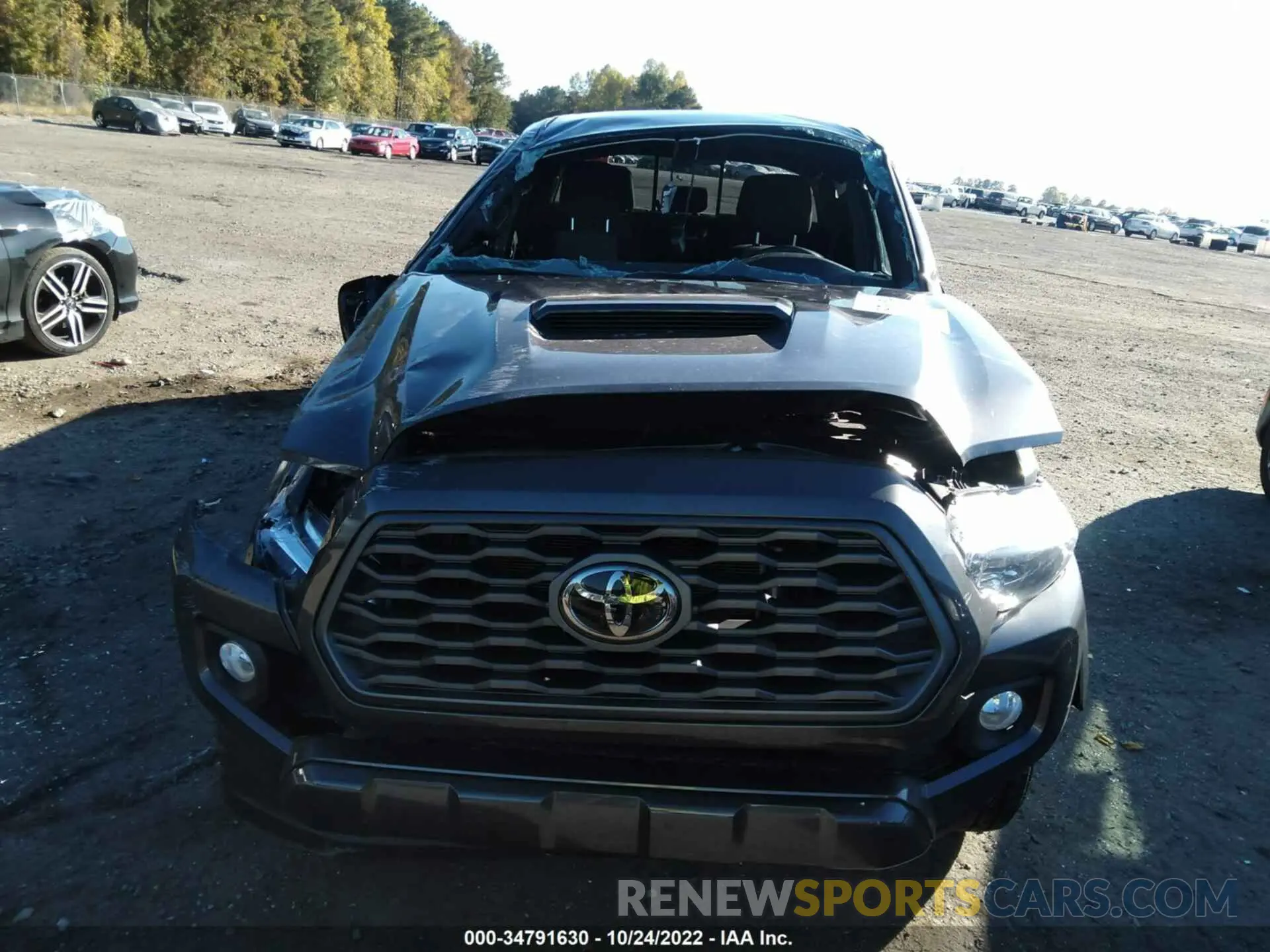 6 Фотография поврежденного автомобиля 3TYCZ5AN4NT079904 TOYOTA TACOMA 4WD 2022