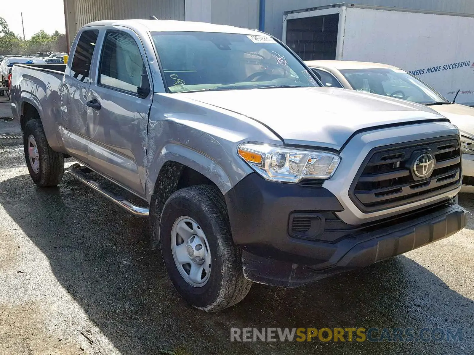 1 Photograph of a damaged car 5TFRX5GN5KX134871 TOYOTA TACOMA ACC 2019