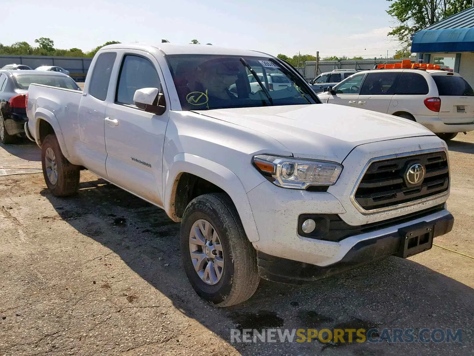 1 Photograph of a damaged car 5TFRZ5CN7KX079324 TOYOTA TACOMA ACC 2019