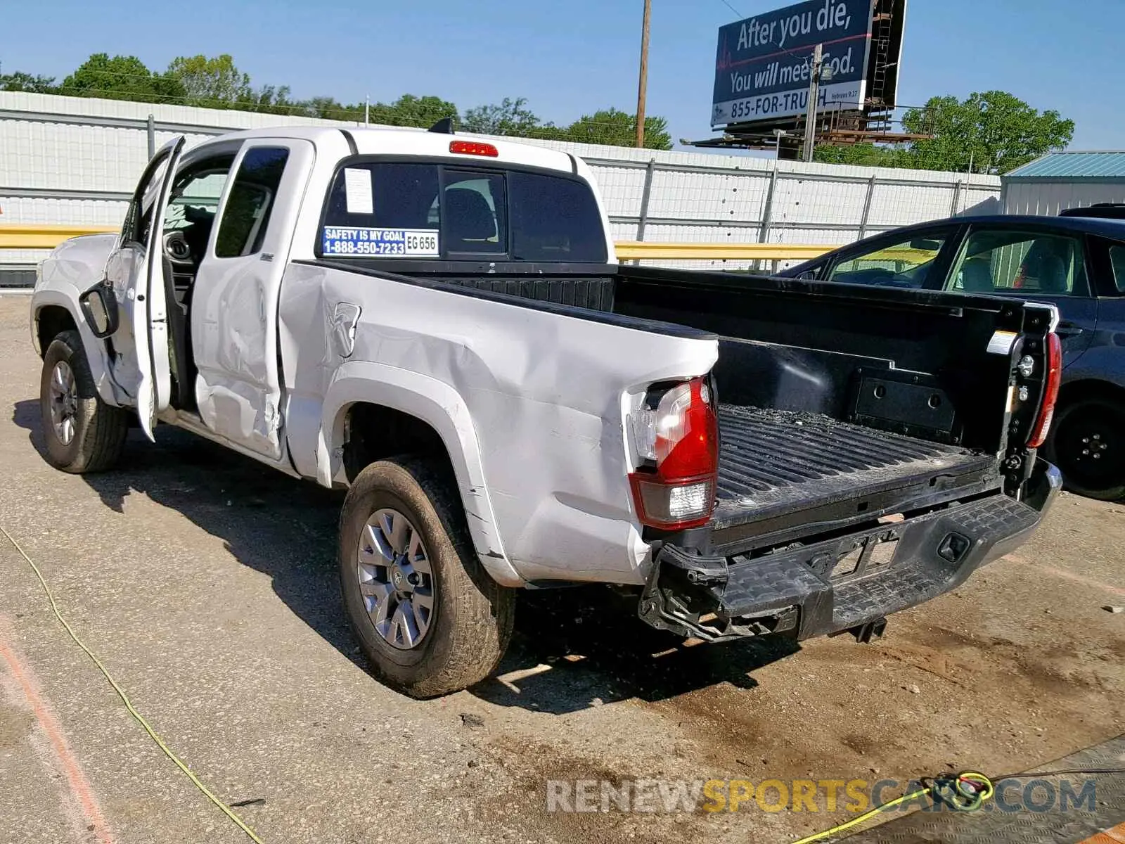 3 Photograph of a damaged car 5TFRZ5CN7KX079324 TOYOTA TACOMA ACC 2019