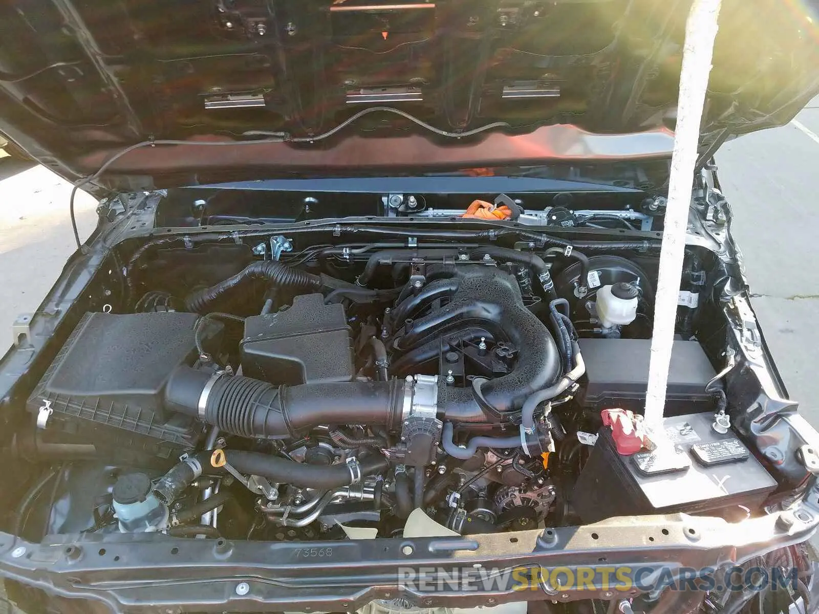 7 Photograph of a damaged car 3TMAZ5CN7KM099558 TOYOTA TACOMA DOU 2019