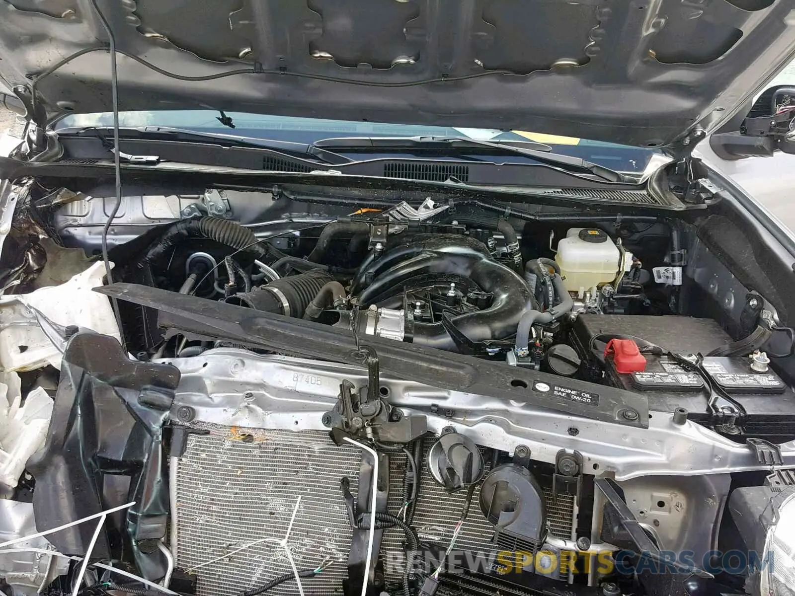 7 Photograph of a damaged car 3TMCZ5ANXKM201088 TOYOTA TACOMA DOU 2019