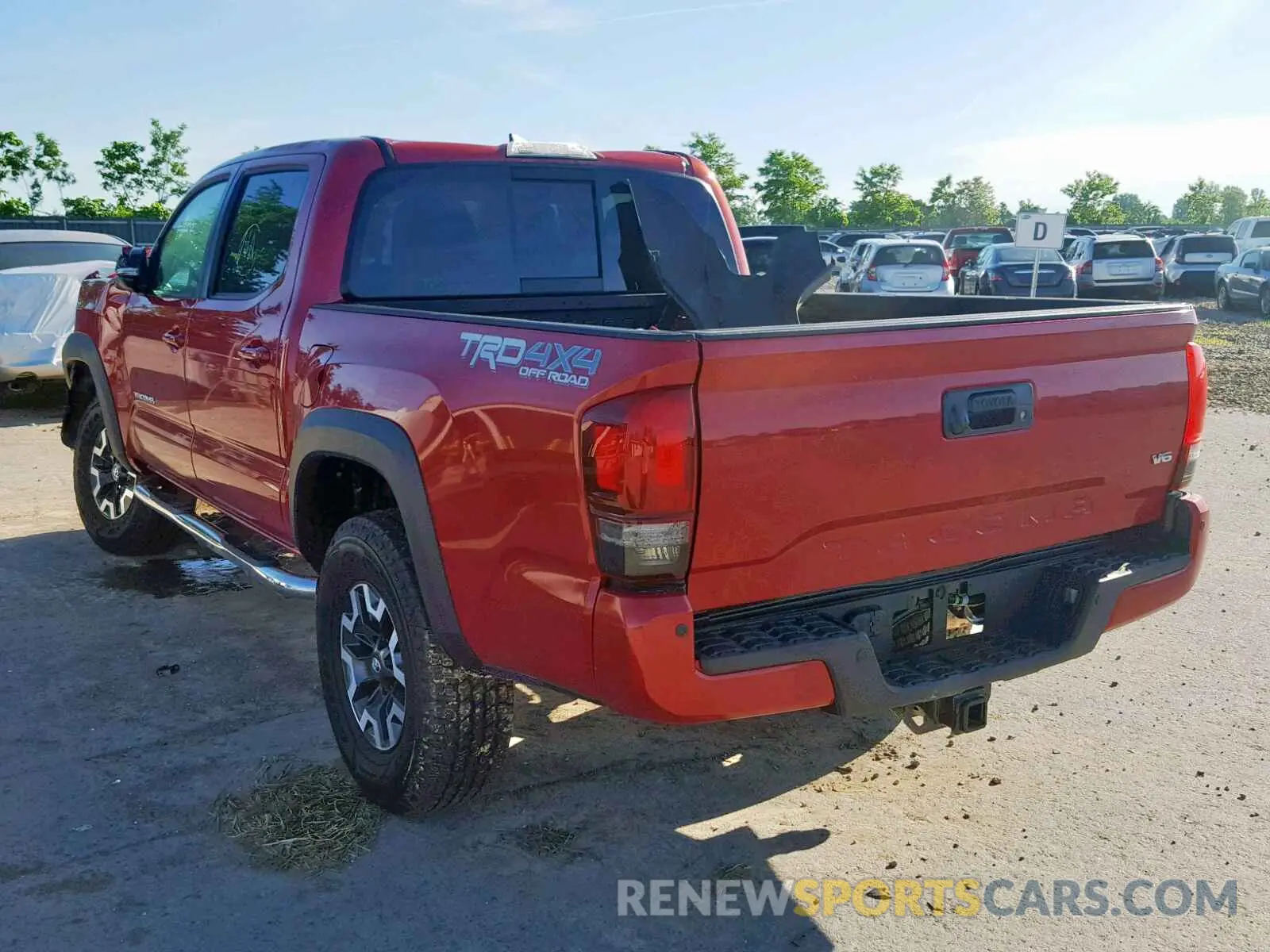 3 Photograph of a damaged car 3TMCZ5ANXKM208123 TOYOTA TACOMA DOU 2019