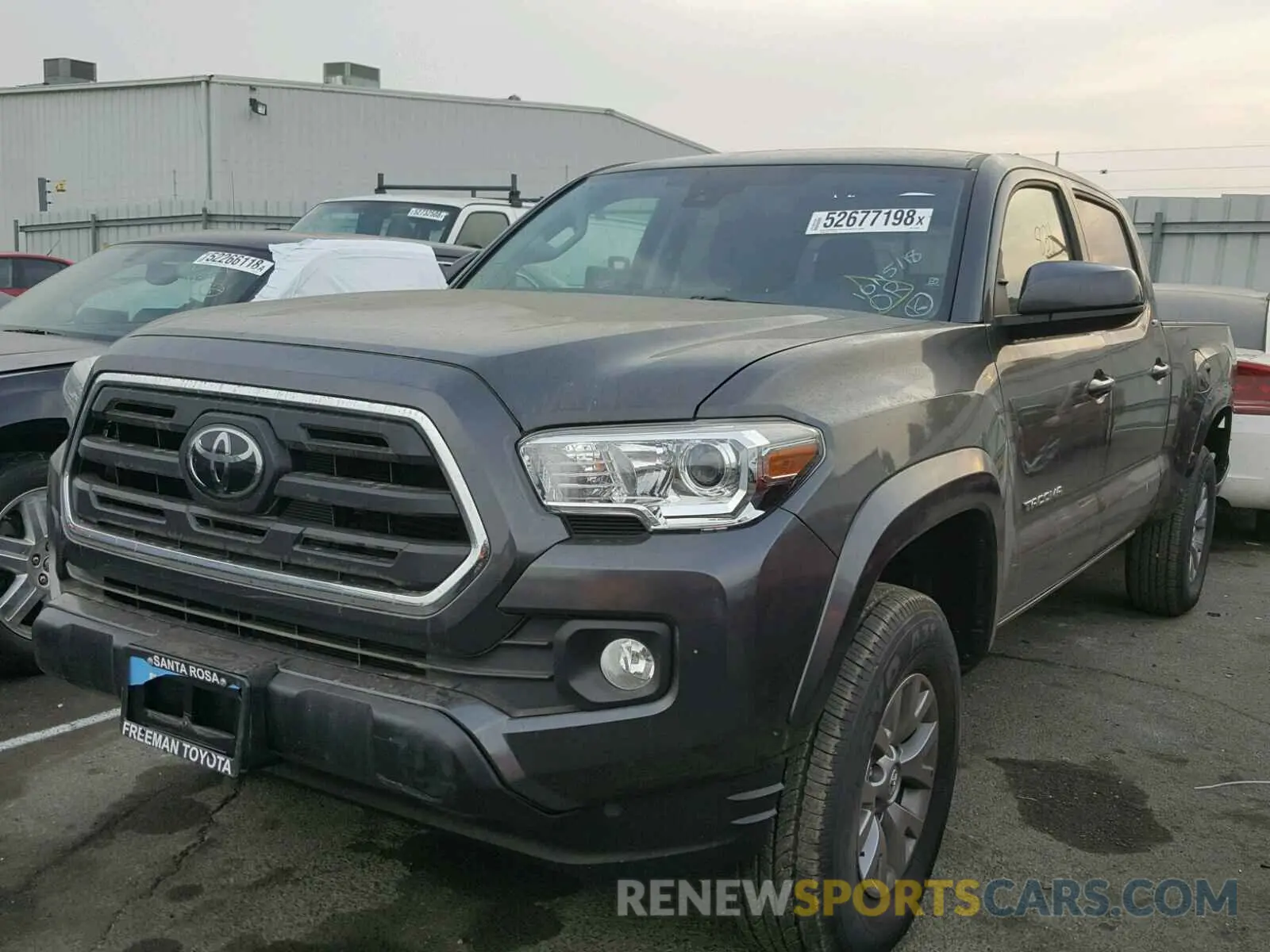 2 Photograph of a damaged car 3TMDZ5BN3KM055376 TOYOTA TACOMA DOU 2019