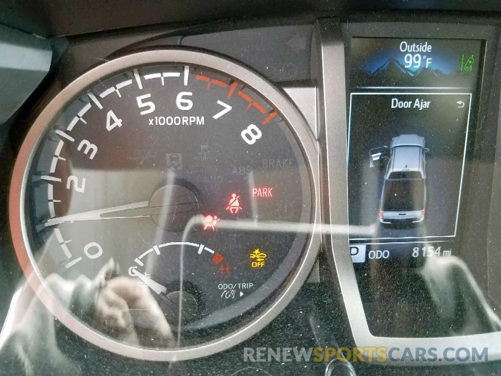 8 Photograph of a damaged car 5TFAZ5CN2KX082614 TOYOTA TACOMA DOU 2019