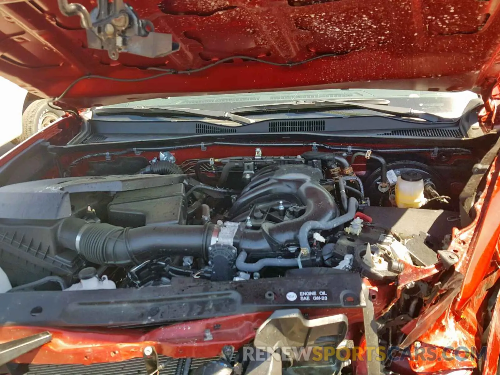 7 Photograph of a damaged car 5TFAZ5CN4KX078855 TOYOTA TACOMA DOU 2019