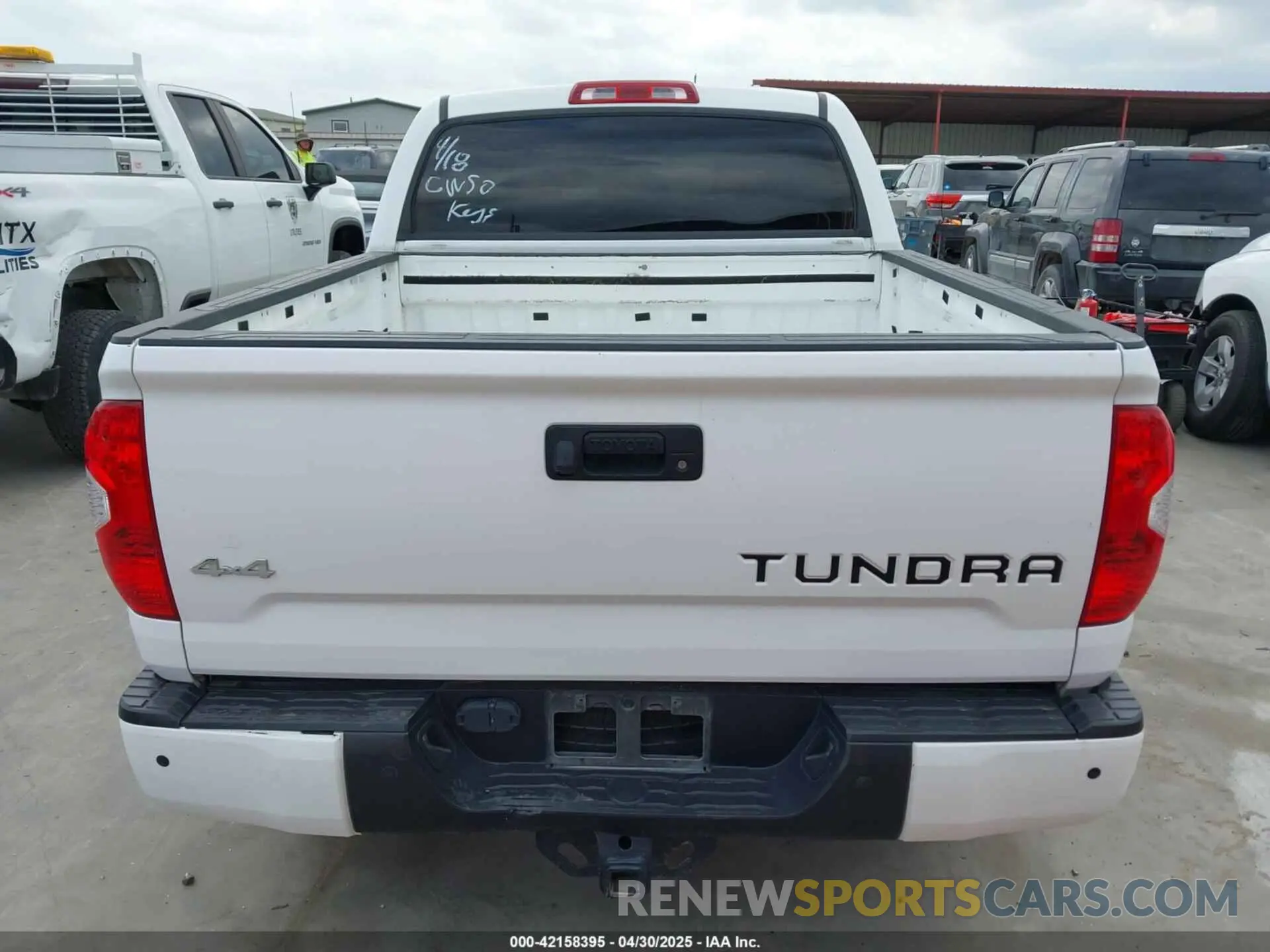 17 Photograph of a damaged car 5TFAY5F11KX854581 TOYOTA TUNDRA 2019