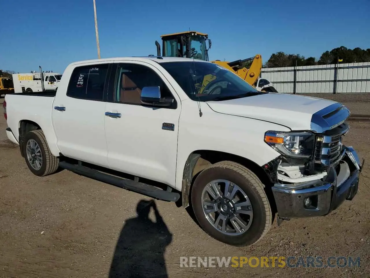 4 Photograph of a damaged car 5TFAY5F13KX819878 TOYOTA TUNDRA 2019