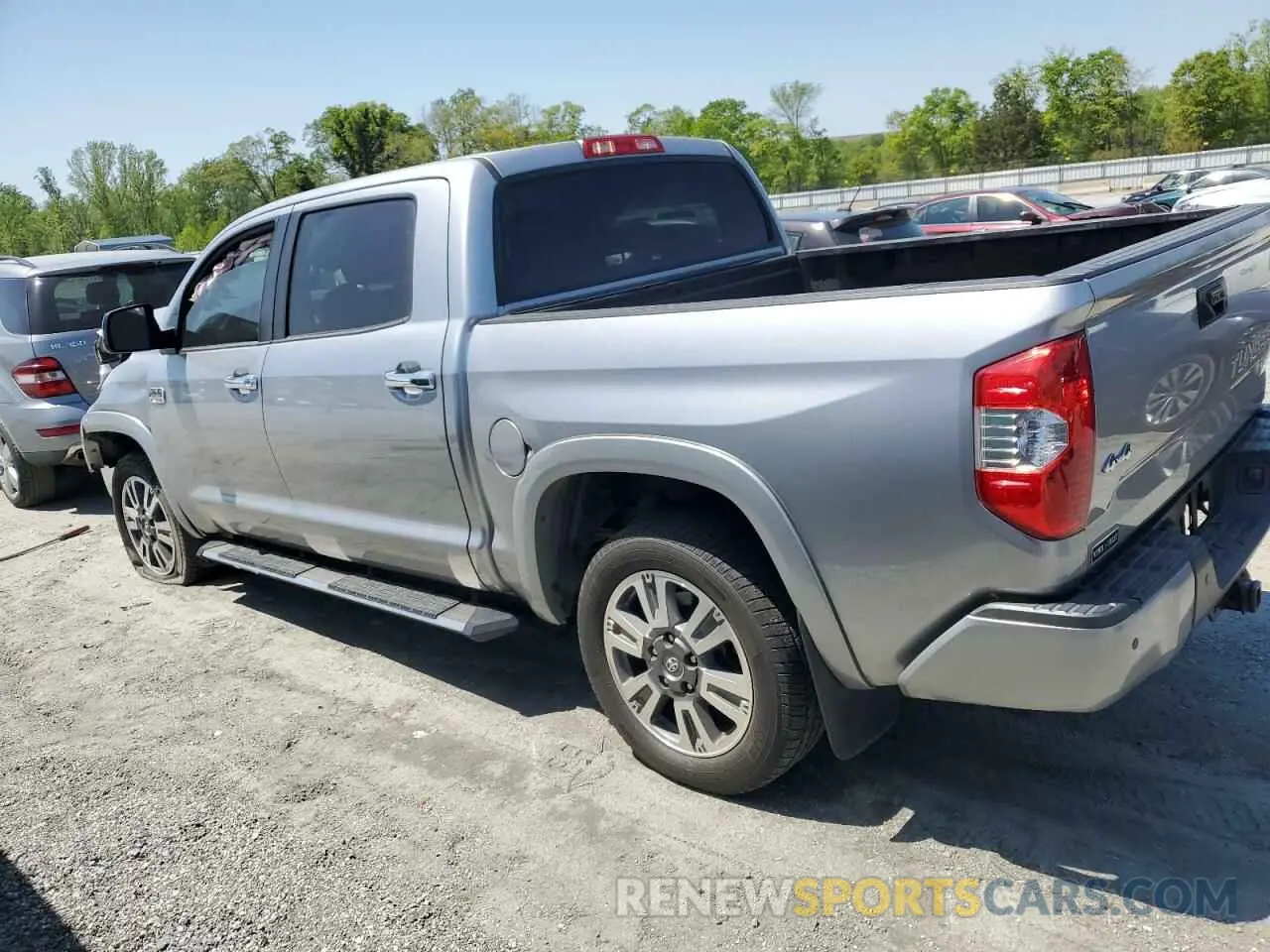 2 Photograph of a damaged car 5TFAY5F13KX833165 TOYOTA TUNDRA 2019