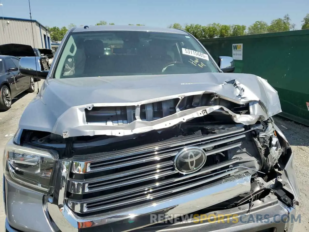 5 Photograph of a damaged car 5TFAY5F13KX833165 TOYOTA TUNDRA 2019