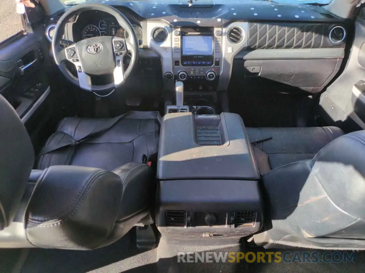 8 Photograph of a damaged car 5TFAY5F14KX780797 TOYOTA TUNDRA 2019