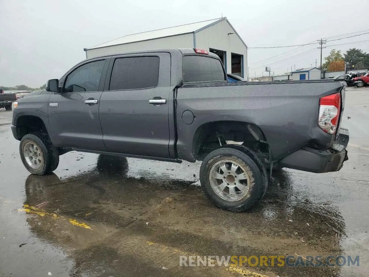 2 Photograph of a damaged car 5TFAY5F16KX795432 TOYOTA TUNDRA 2019