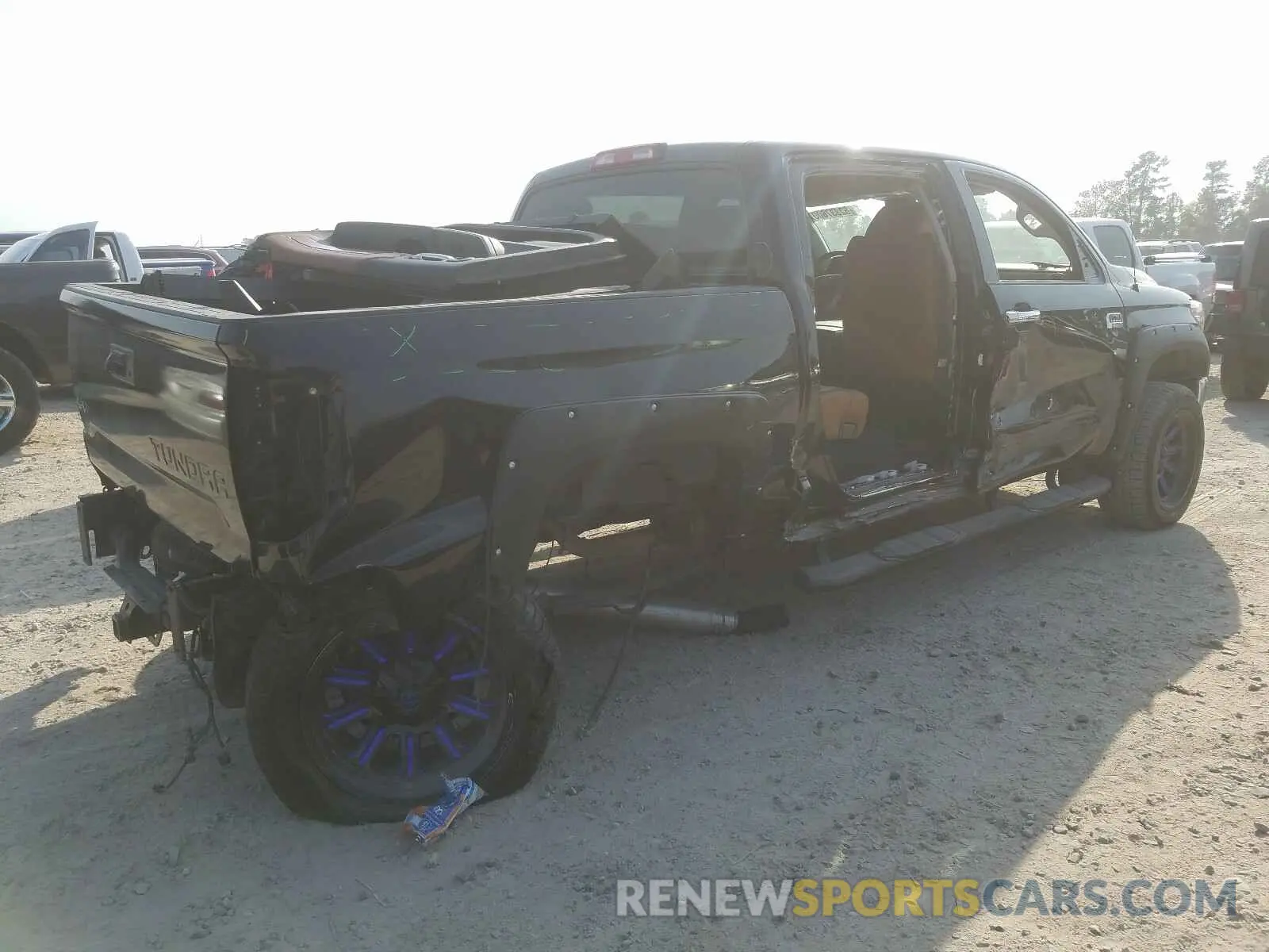 4 Photograph of a damaged car 5TFAY5F17KX803540 TOYOTA TUNDRA 2019