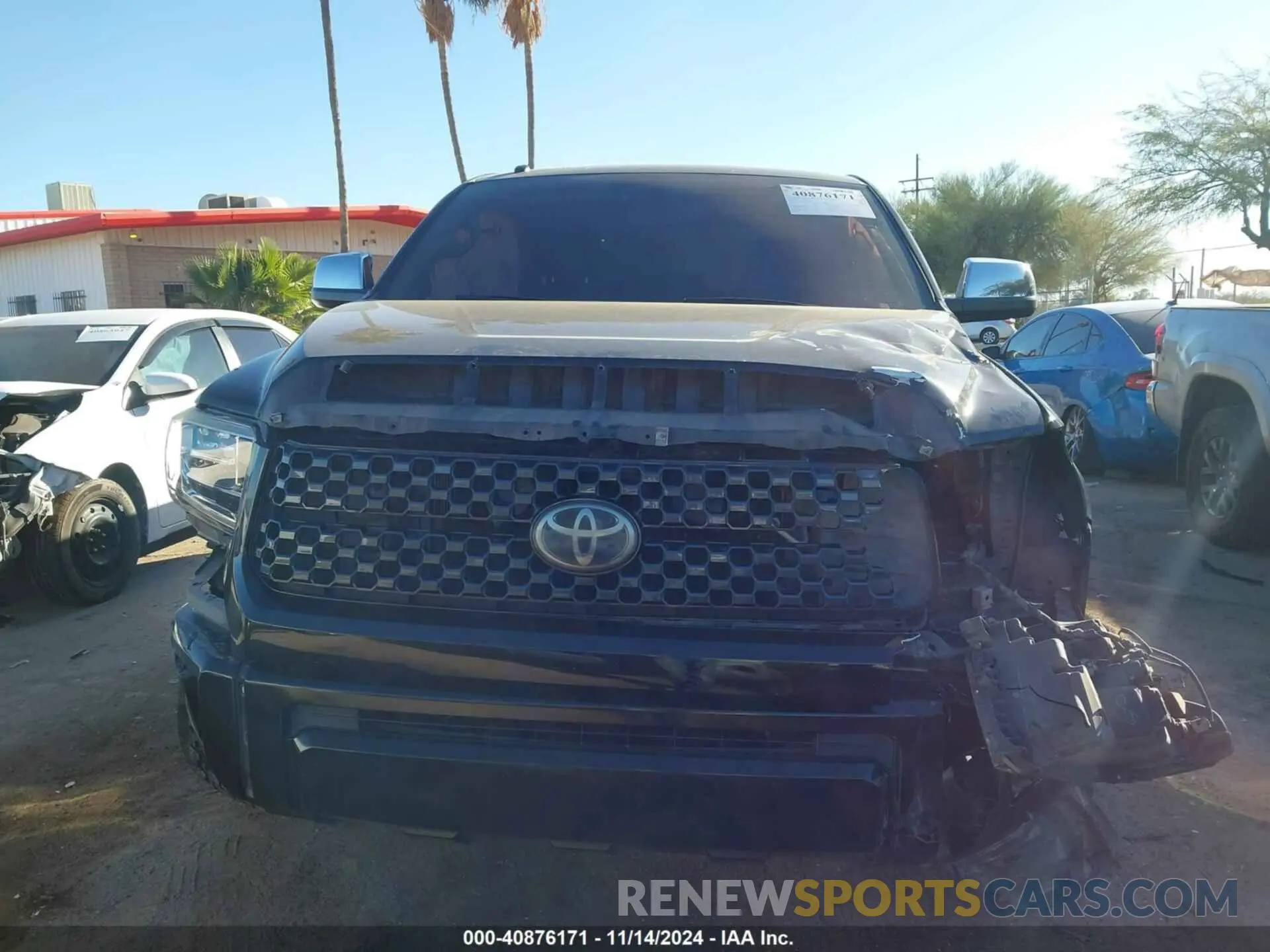 13 Photograph of a damaged car 5TFAY5F18KX804194 TOYOTA TUNDRA 2019