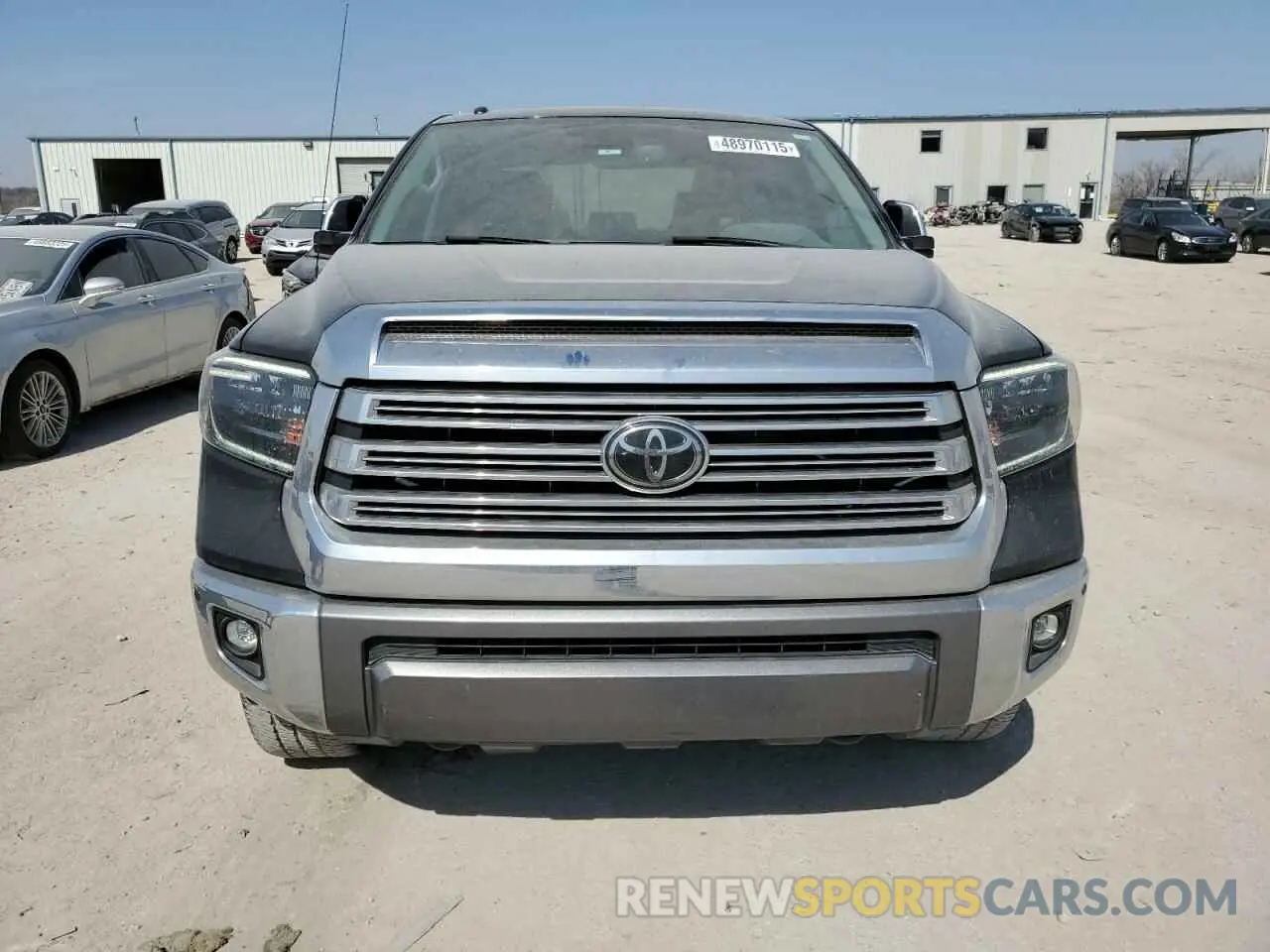 5 Photograph of a damaged car 5TFAY5F18KX805829 TOYOTA TUNDRA 2019