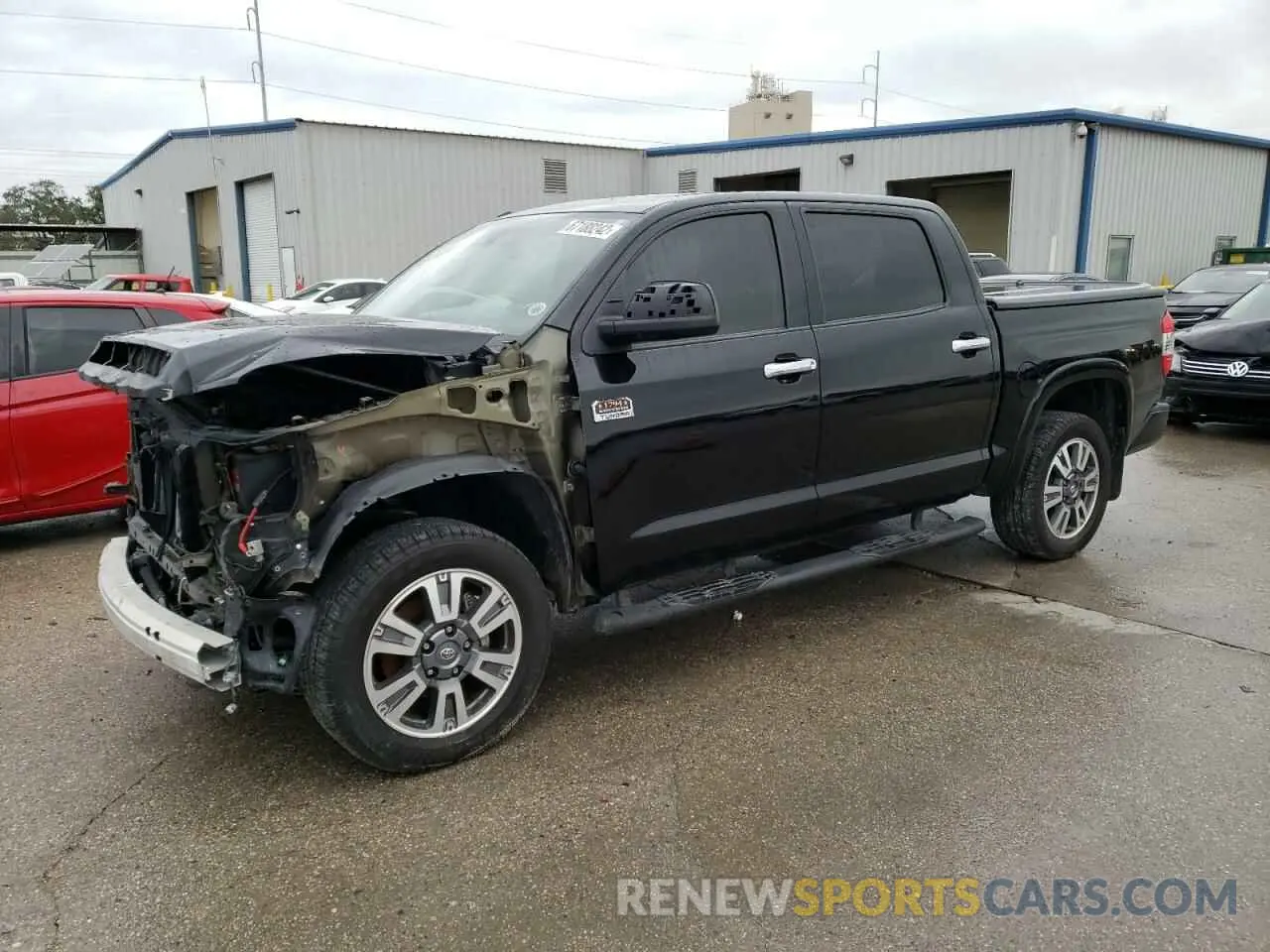 1 Photograph of a damaged car 5TFAY5F19KX788202 TOYOTA TUNDRA 2019