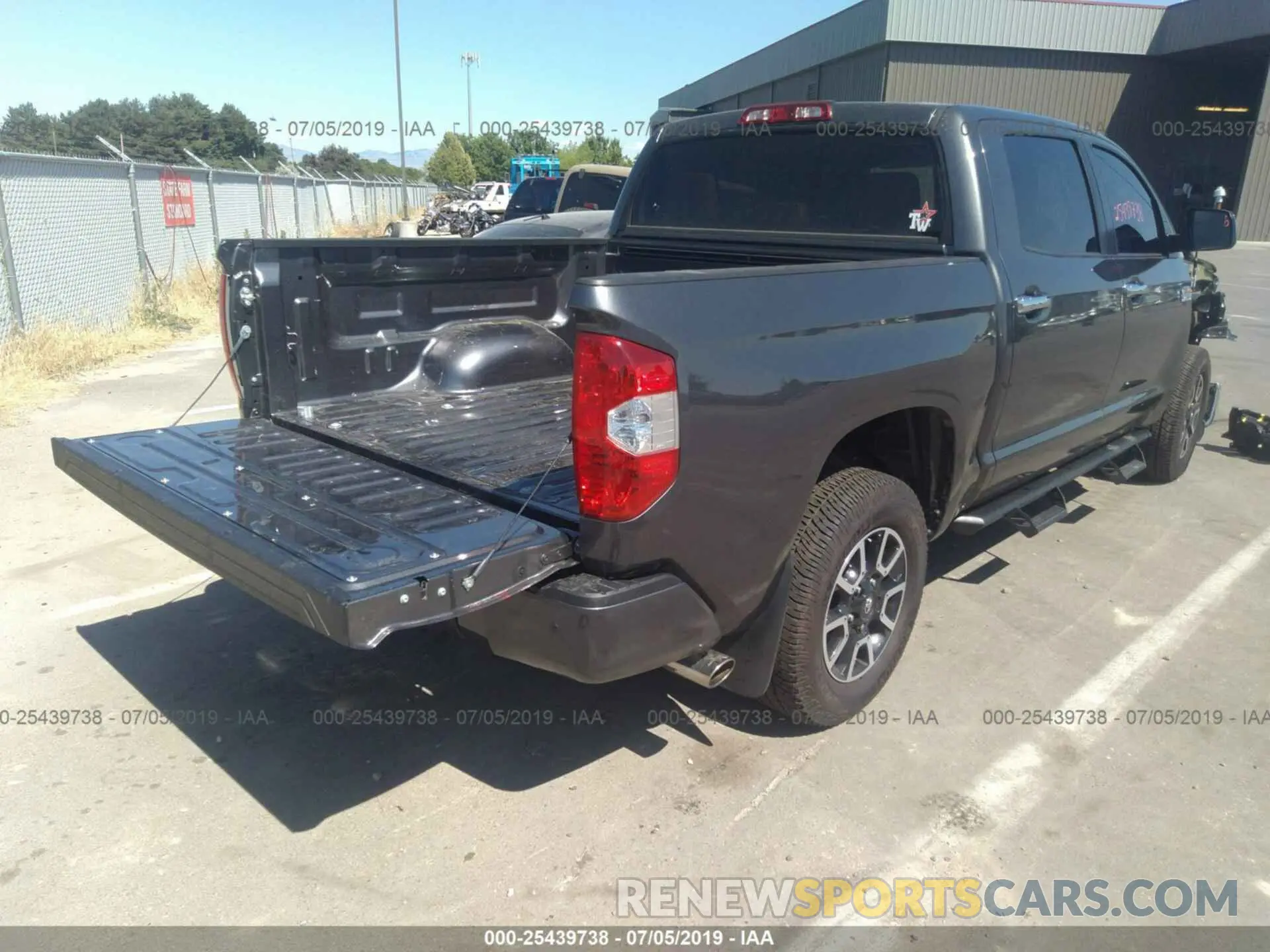 4 Photograph of a damaged car 5TFAY5F1XKX814435 TOYOTA TUNDRA 2019