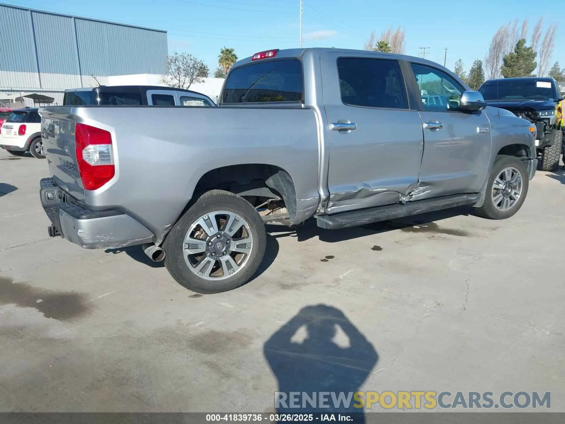 4 Photograph of a damaged car 5TFAY5F1XKX817867 TOYOTA TUNDRA 2019