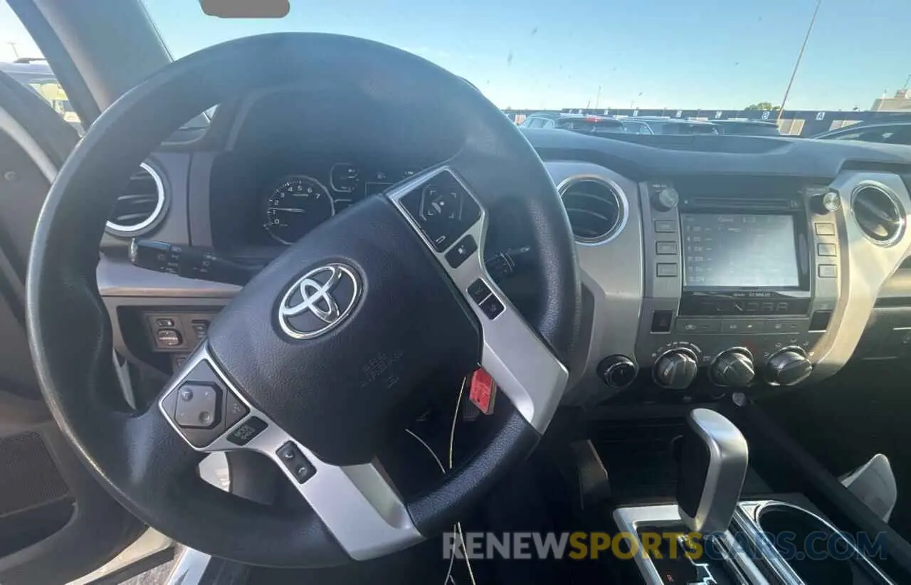 9 Фотография поврежденного автомобиля 5TFDW5F13KX795570 TOYOTA TUNDRA 2019