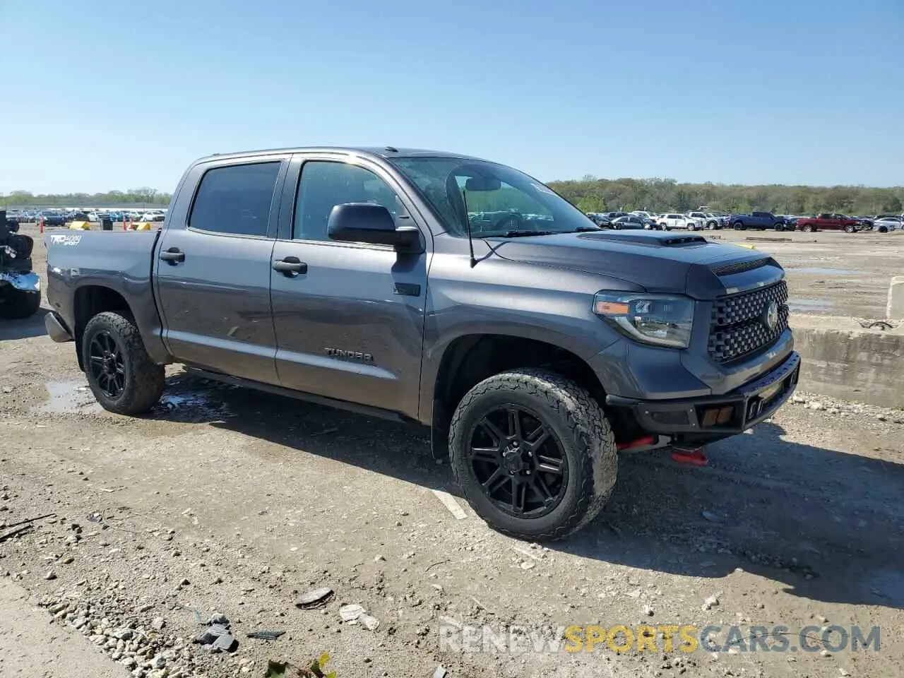 4 Фотография поврежденного автомобиля 5TFDW5F14KX791480 TOYOTA TUNDRA 2019