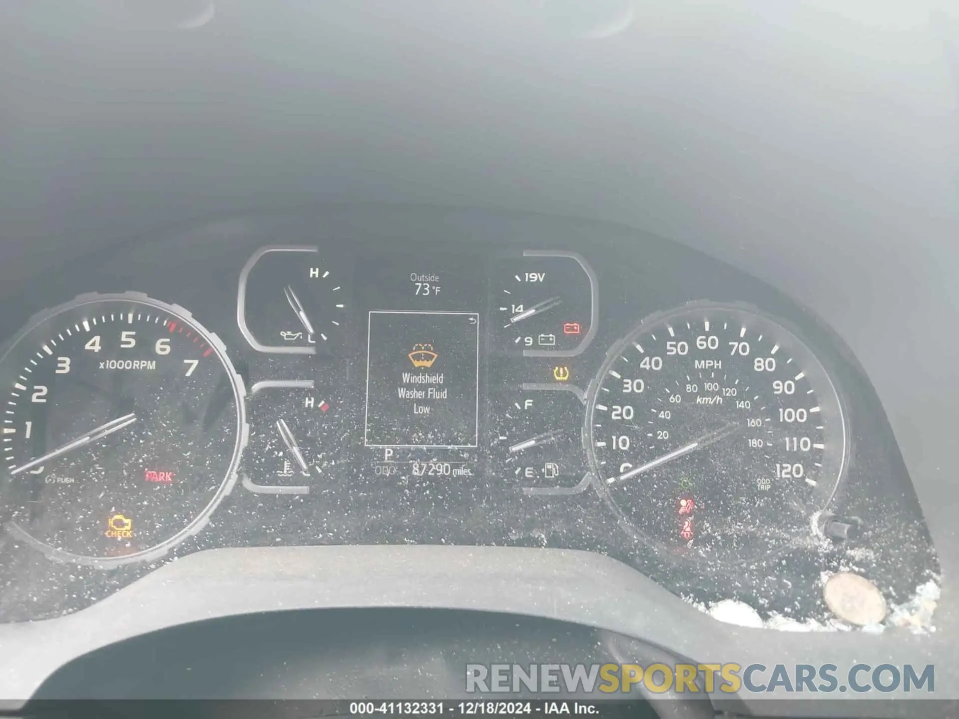 7 Photograph of a damaged car 5TFDW5F15KX809159 TOYOTA TUNDRA 2019