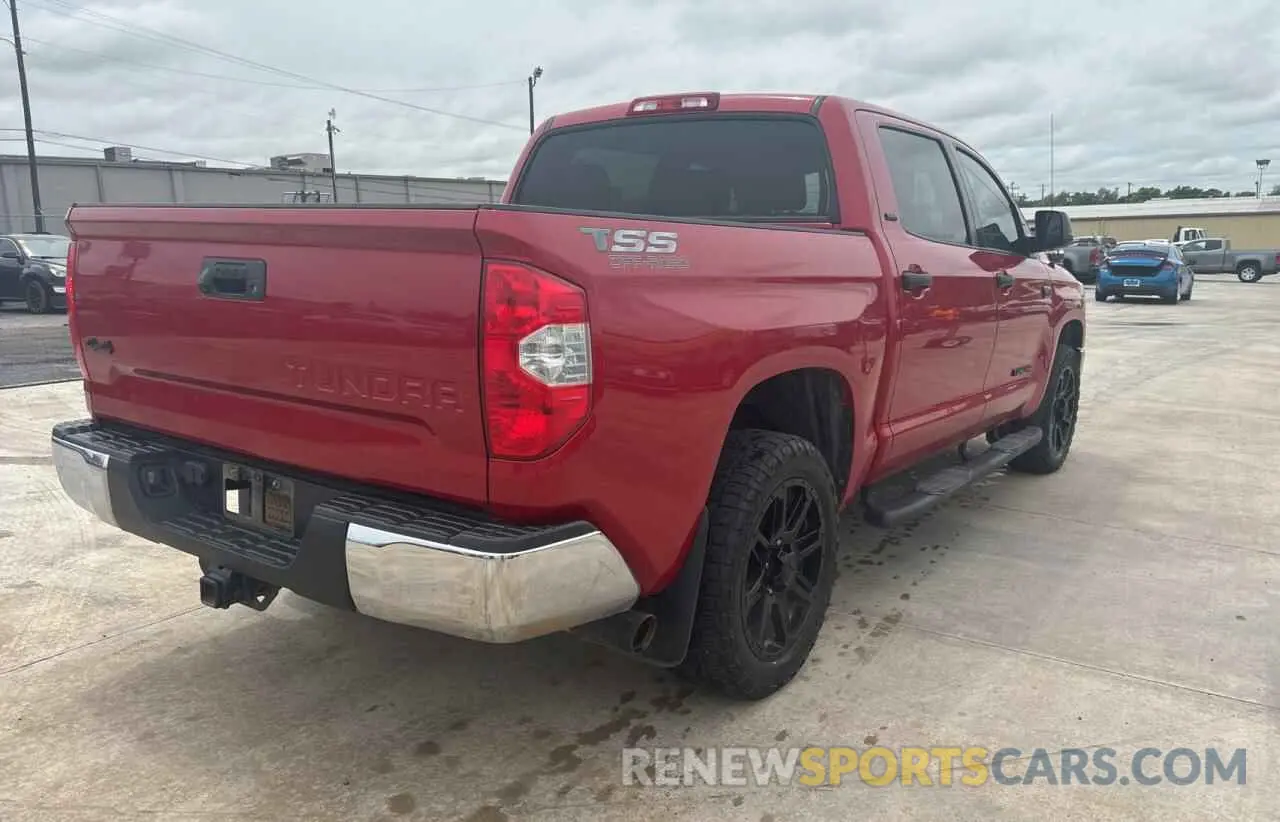 4 Photograph of a damaged car 5TFDW5F18KX788825 TOYOTA TUNDRA 2019