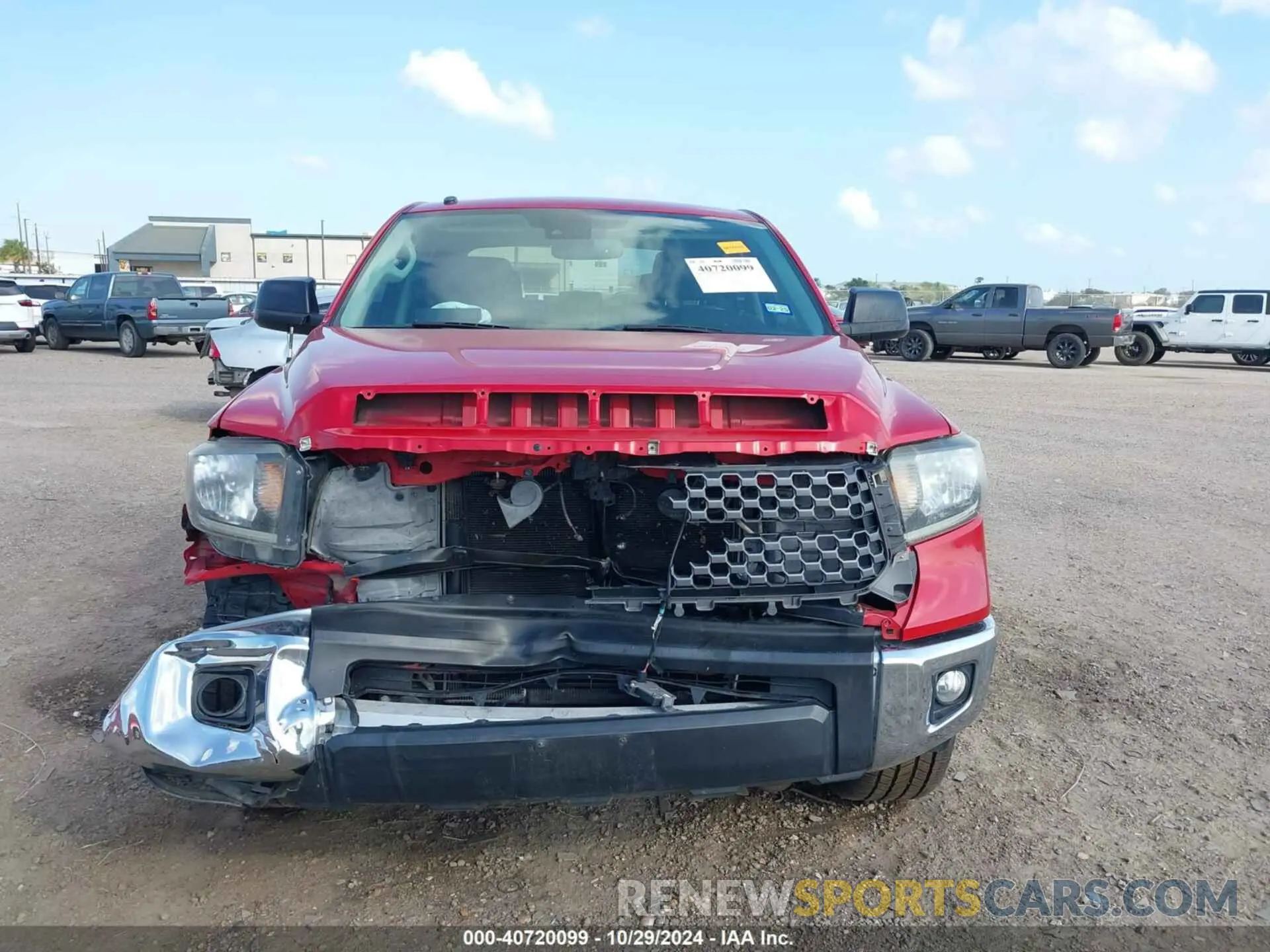 6 Photograph of a damaged car 5TFDW5F18KX846514 TOYOTA TUNDRA 2019