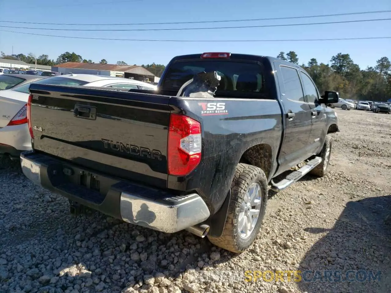 4 Photograph of a damaged car 5TFDW5F18KX852717 TOYOTA TUNDRA 2019