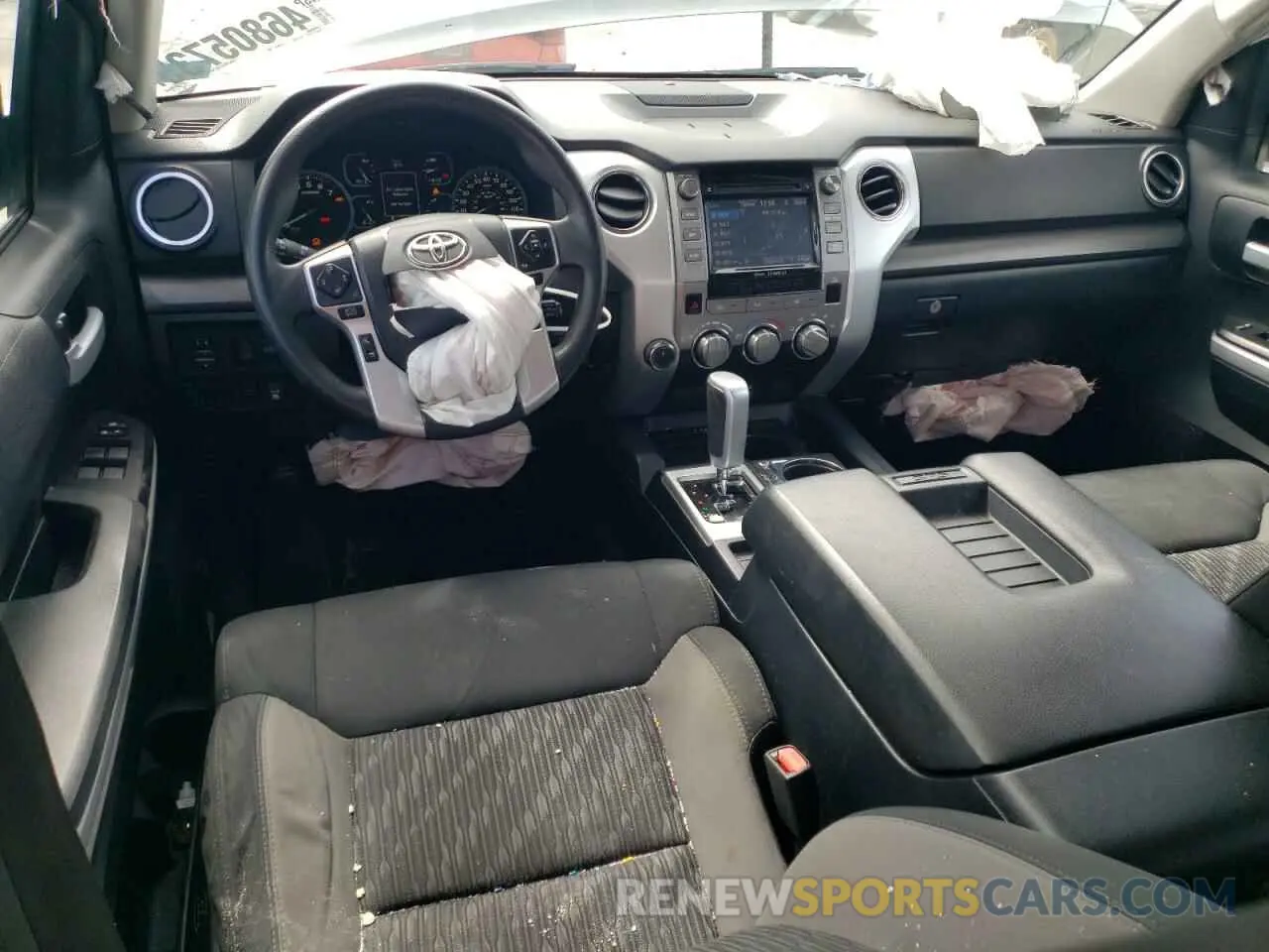 8 Photograph of a damaged car 5TFDW5F19KX848269 TOYOTA TUNDRA 2019