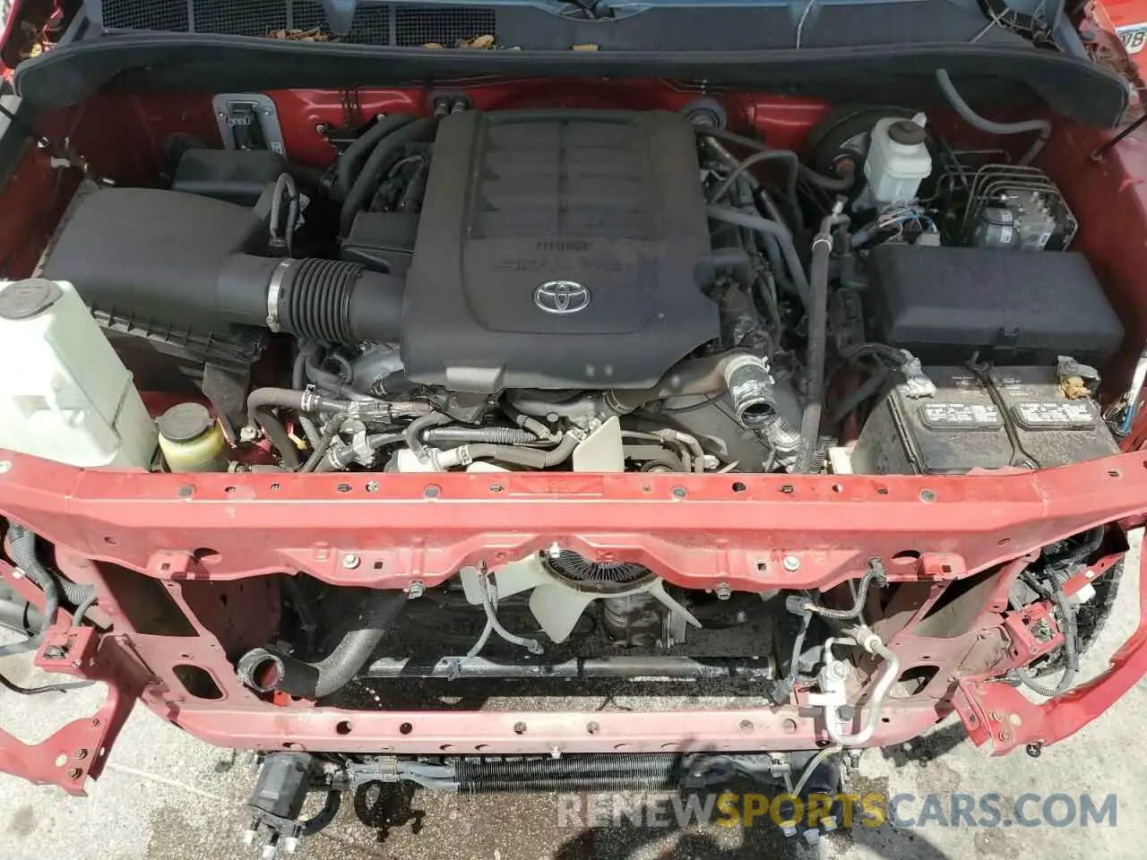 11 Photograph of a damaged car 5TFDW5F19KX854542 TOYOTA TUNDRA 2019
