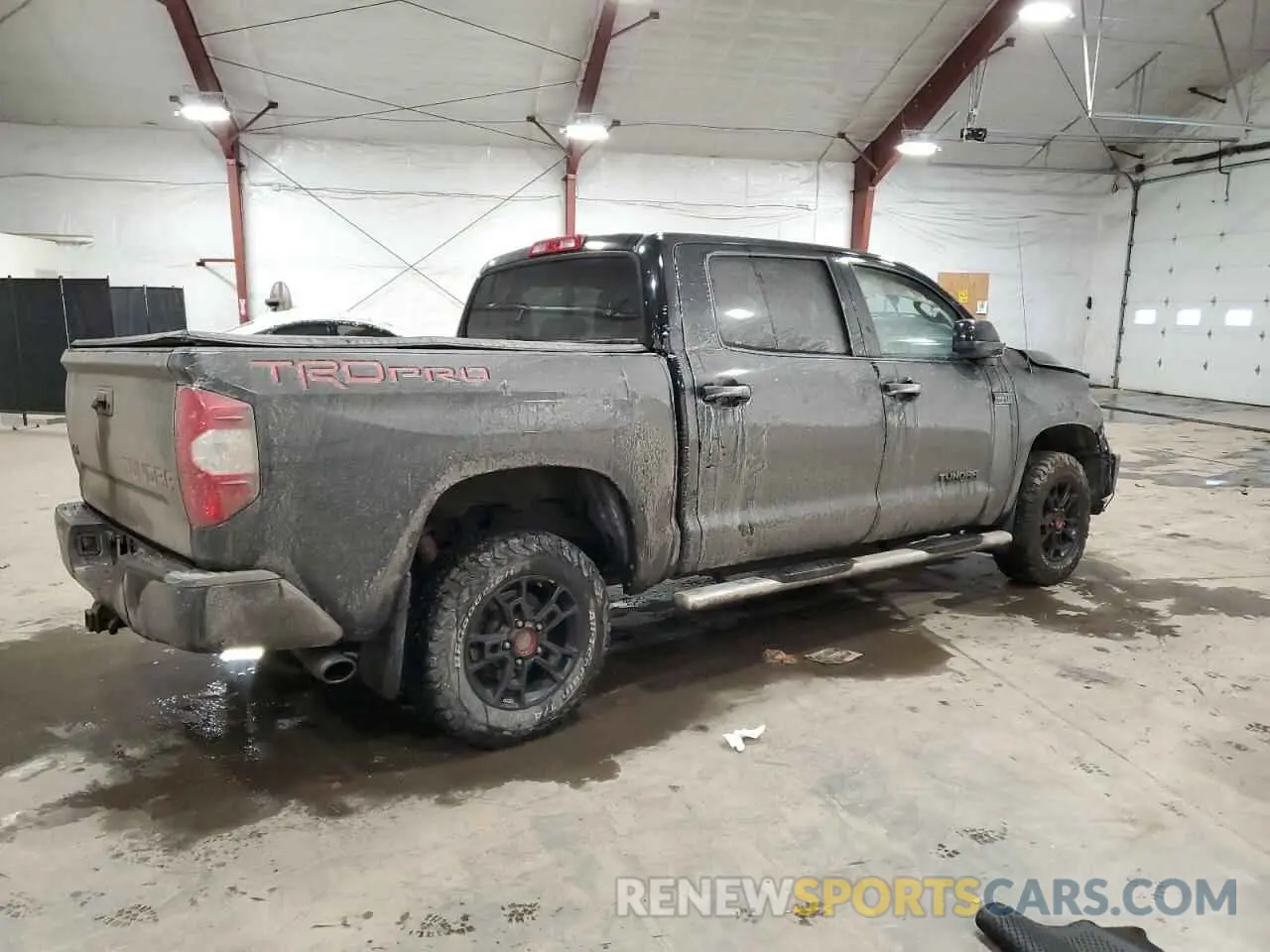 3 Photograph of a damaged car 5TFDY5F11KX843335 TOYOTA TUNDRA 2019