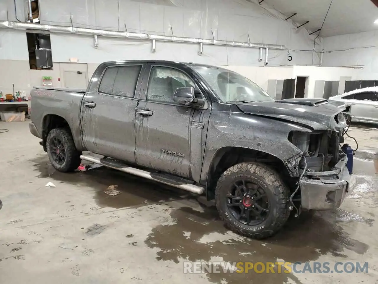 4 Photograph of a damaged car 5TFDY5F11KX843335 TOYOTA TUNDRA 2019