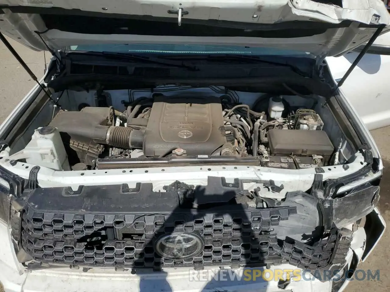 12 Photograph of a damaged car 5TFDY5F11KX853816 TOYOTA TUNDRA 2019