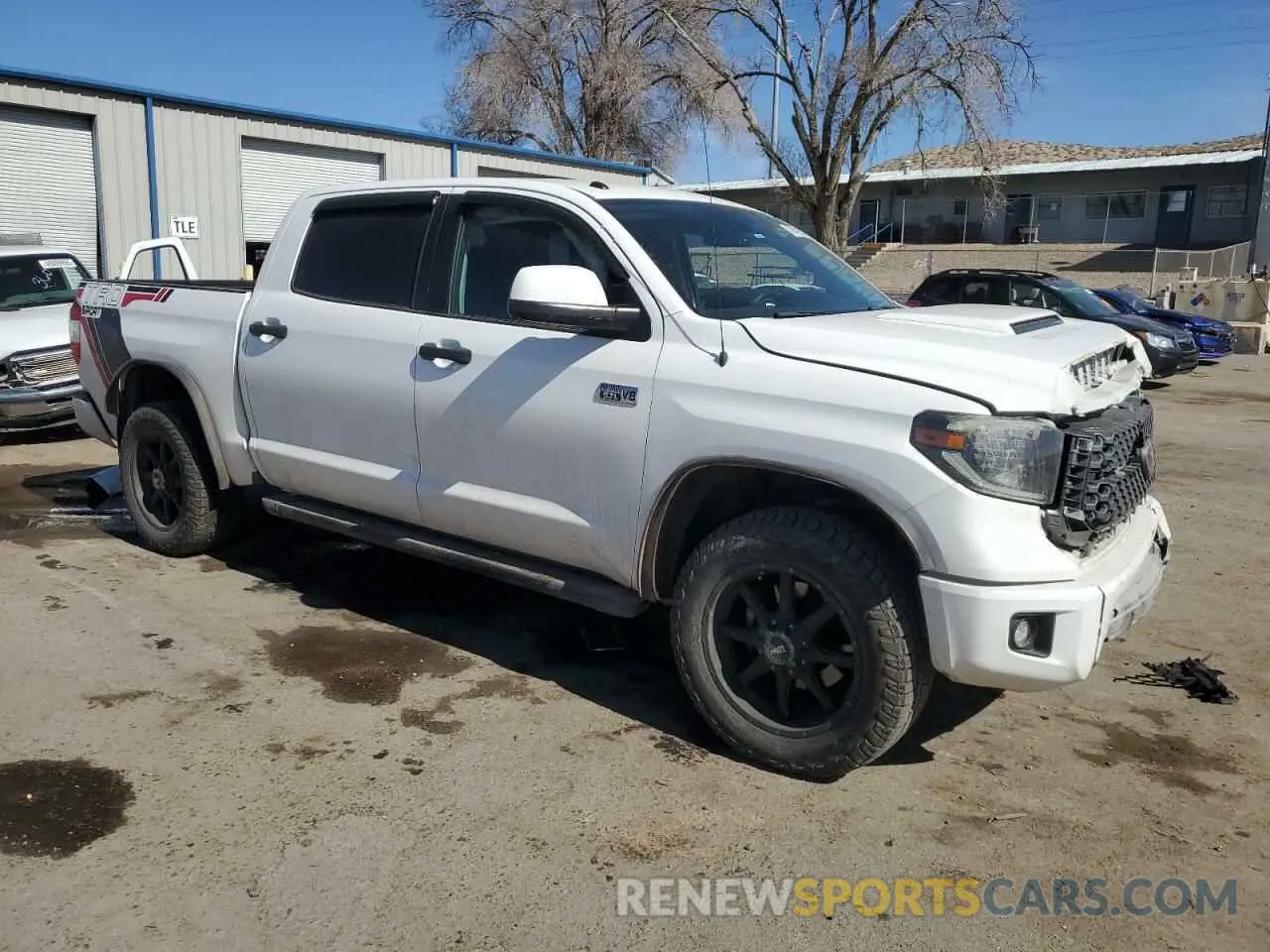 4 Photograph of a damaged car 5TFDY5F11KX853816 TOYOTA TUNDRA 2019