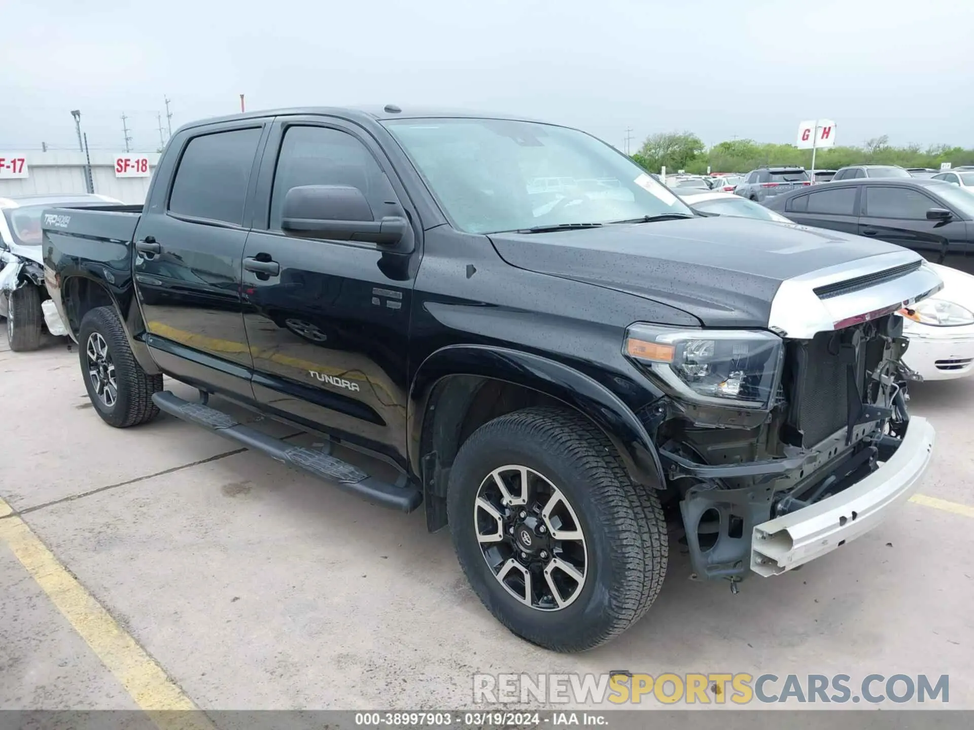 1 Фотография поврежденного автомобиля 5TFDY5F12KX834305 TOYOTA TUNDRA 2019