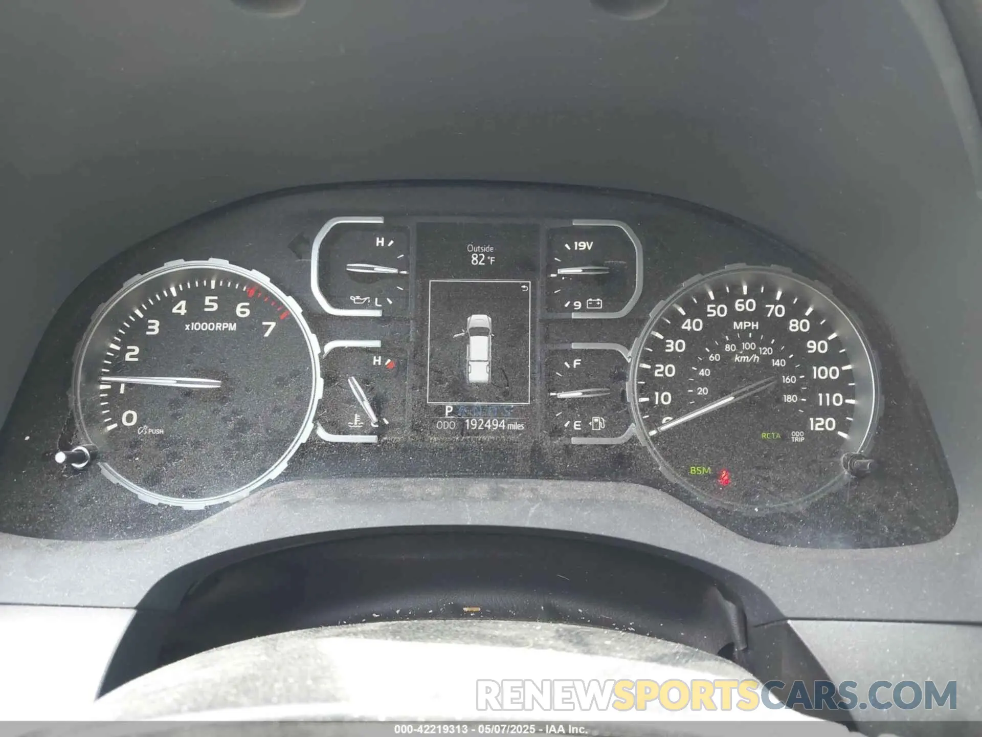 7 Photograph of a damaged car 5TFDY5F14KX817411 TOYOTA TUNDRA 2019