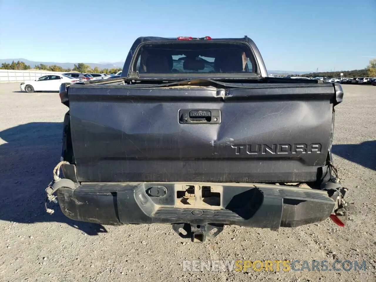 6 Photograph of a damaged car 5TFDY5F14KX830028 TOYOTA TUNDRA 2019