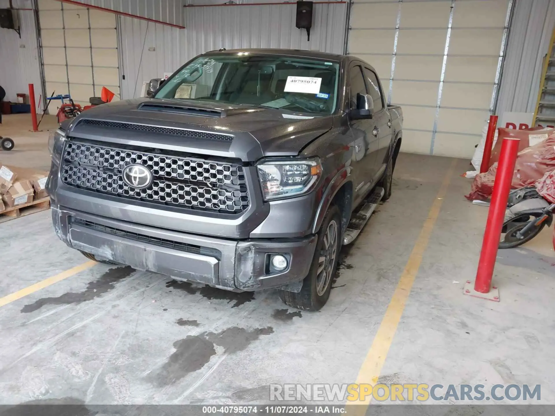 2 Фотография поврежденного автомобиля 5TFDY5F15KX789117 TOYOTA TUNDRA 2019
