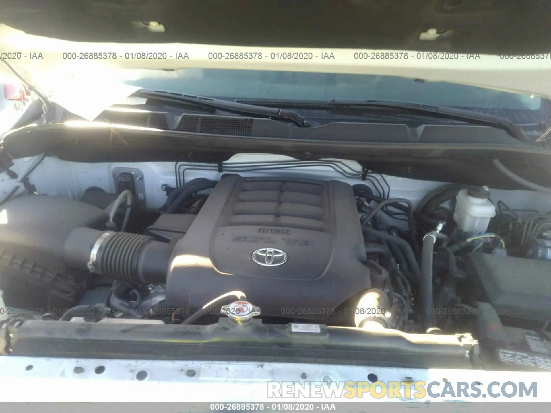 10 Photograph of a damaged car 5TFDY5F15KX840292 TOYOTA TUNDRA 2019