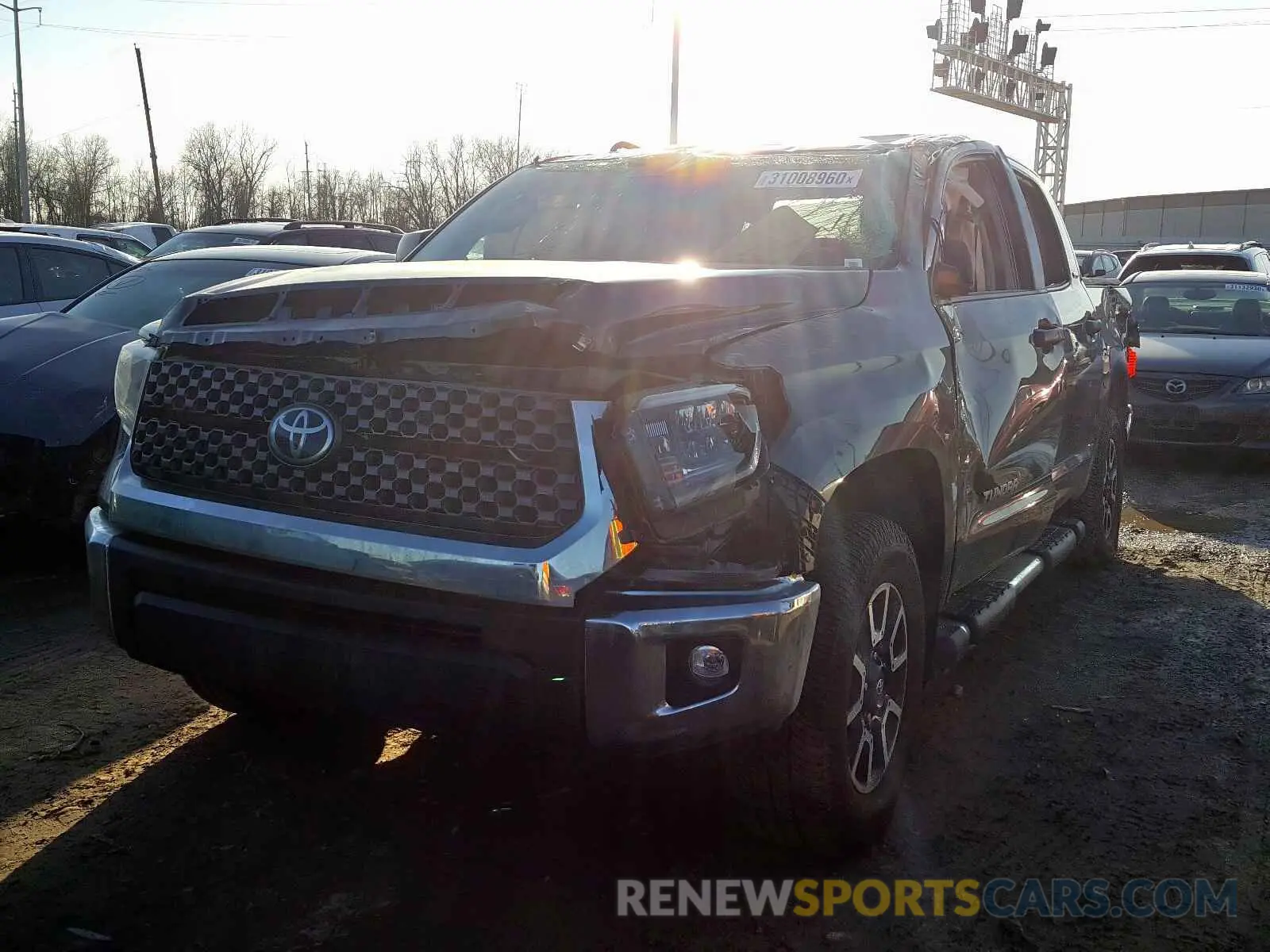 2 Photograph of a damaged car 5TFDY5F15KX841846 TOYOTA TUNDRA 2019