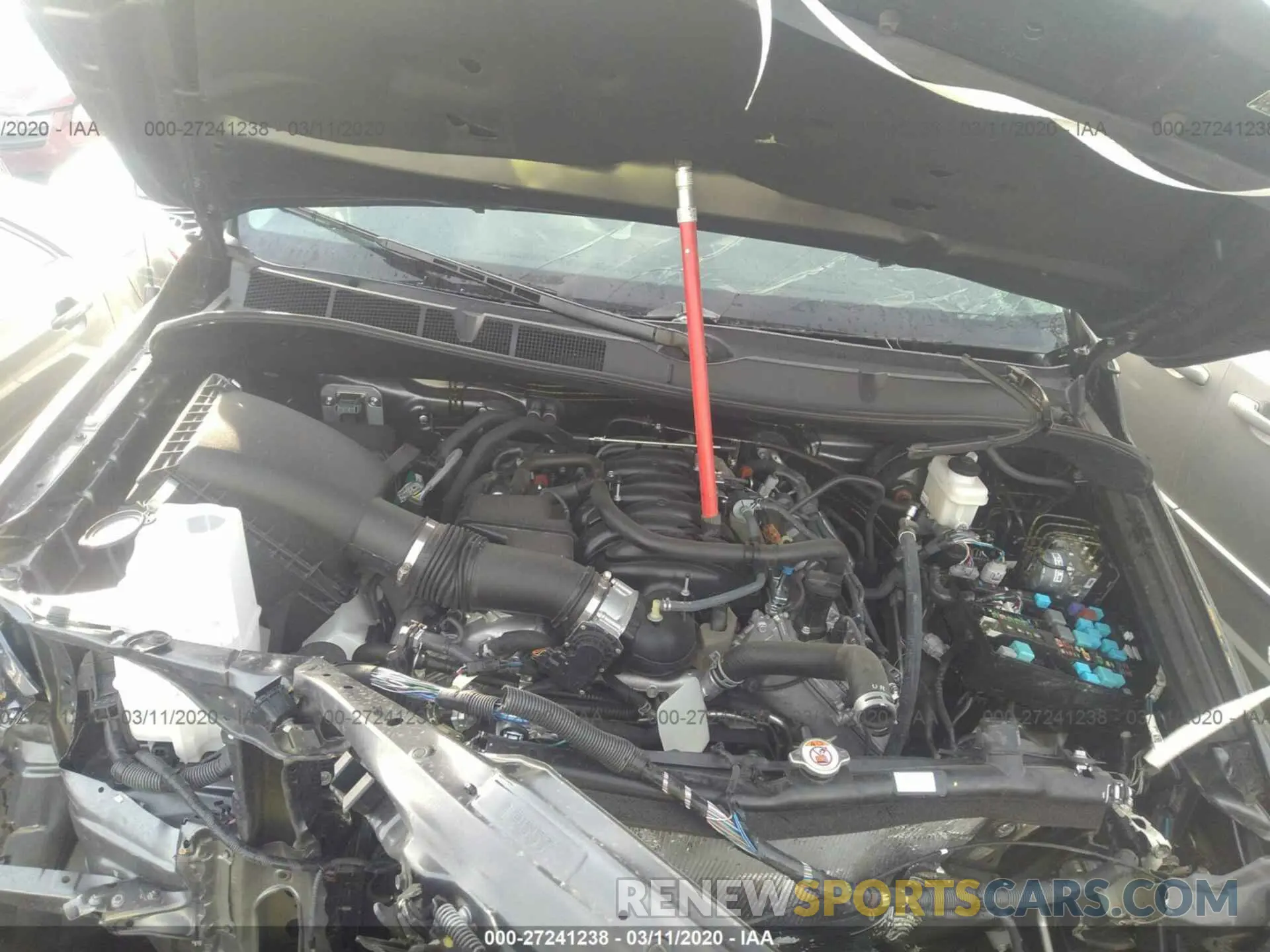 10 Photograph of a damaged car 5TFDY5F16KX866061 TOYOTA TUNDRA 2019