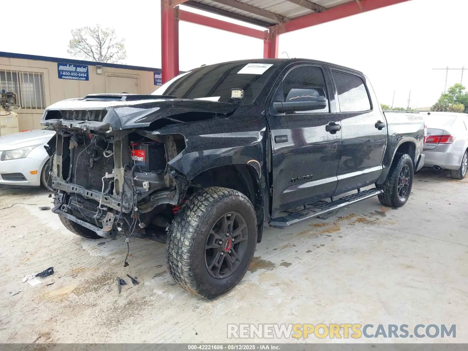2 Photograph of a damaged car 5TFDY5F19KX833684 TOYOTA TUNDRA 2019